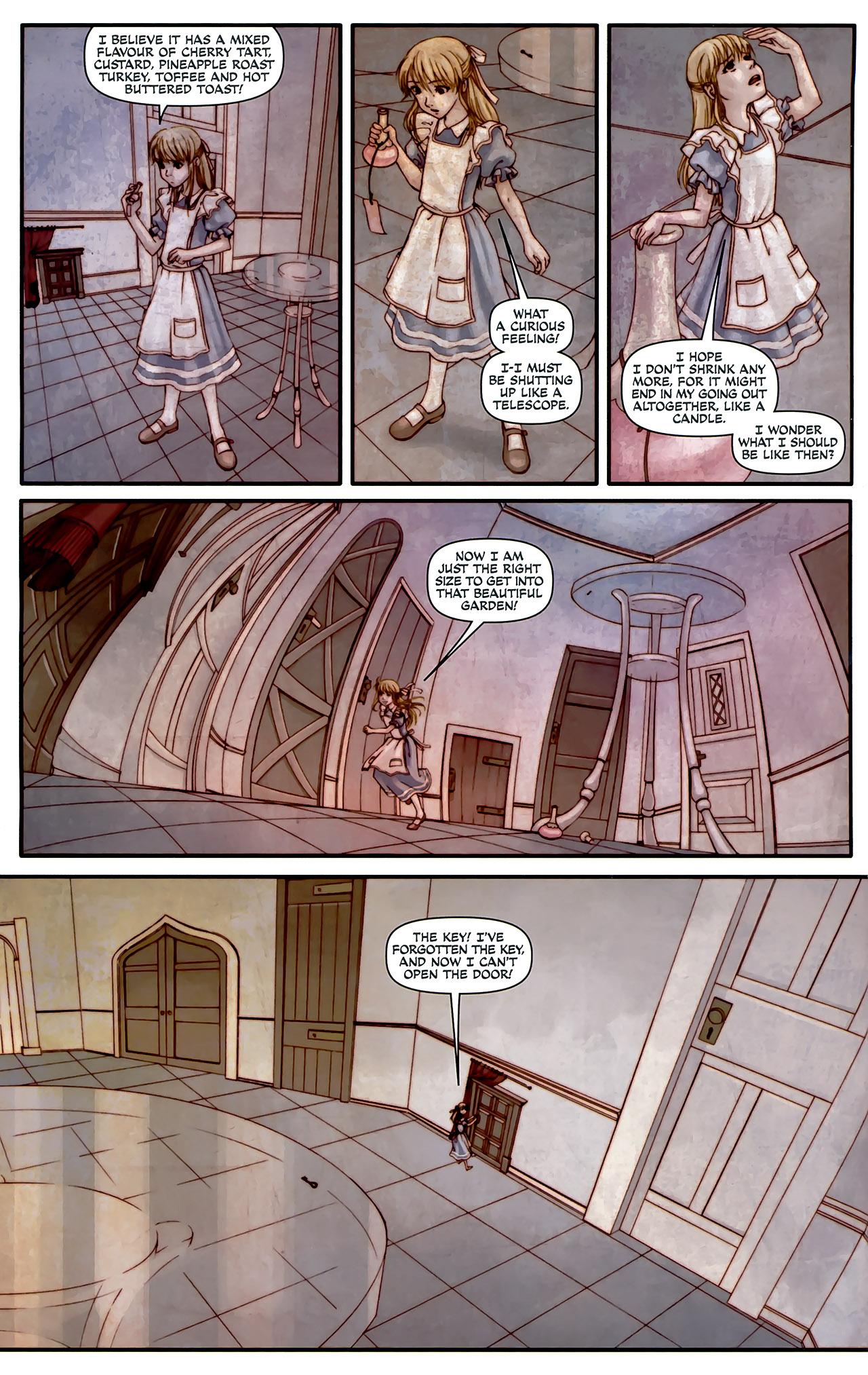 Read online The Complete Alice in Wonderland comic -  Issue #1 - 9