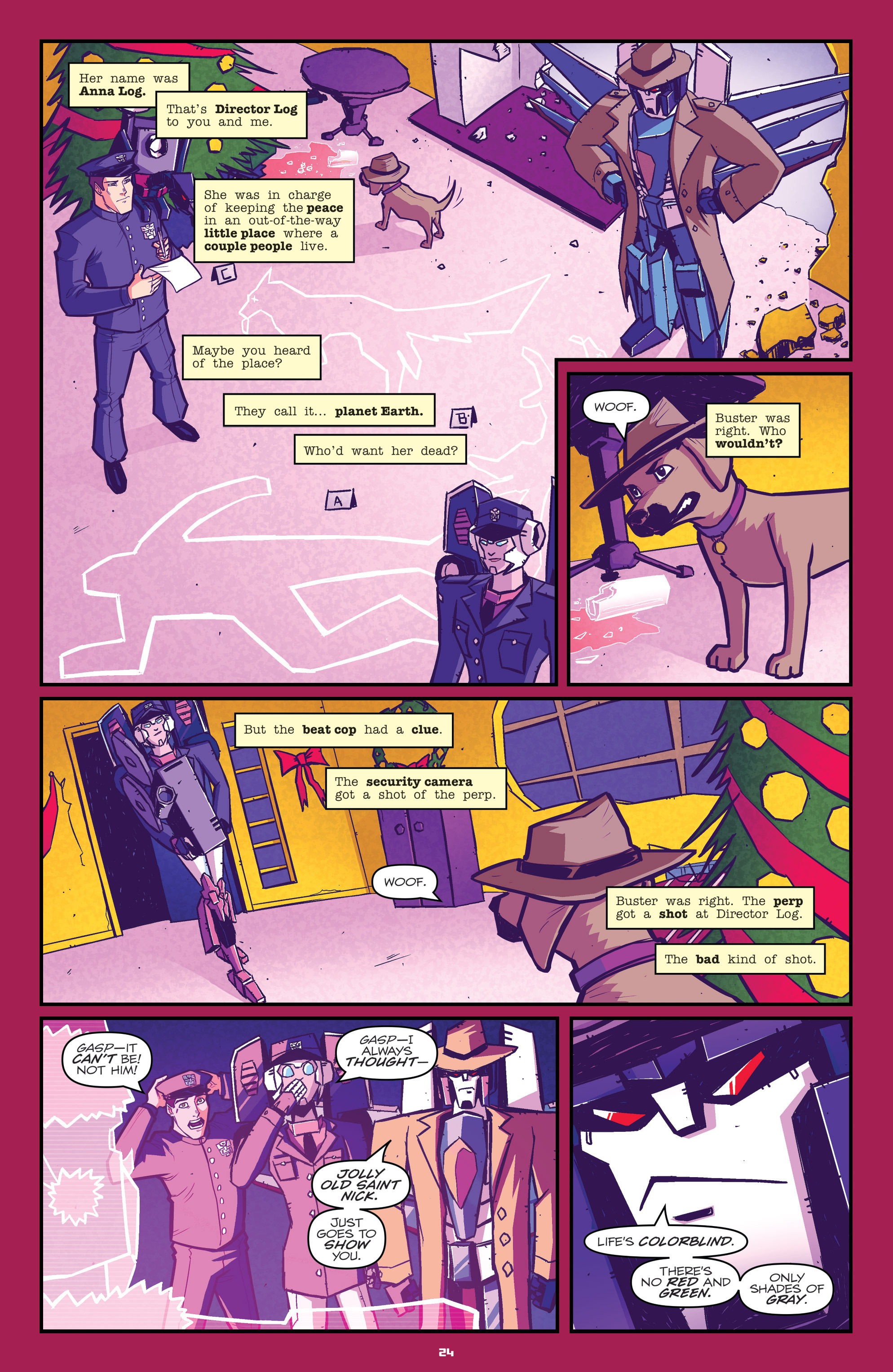 Read online Transformers: Holiday Special comic -  Issue # Full - 26