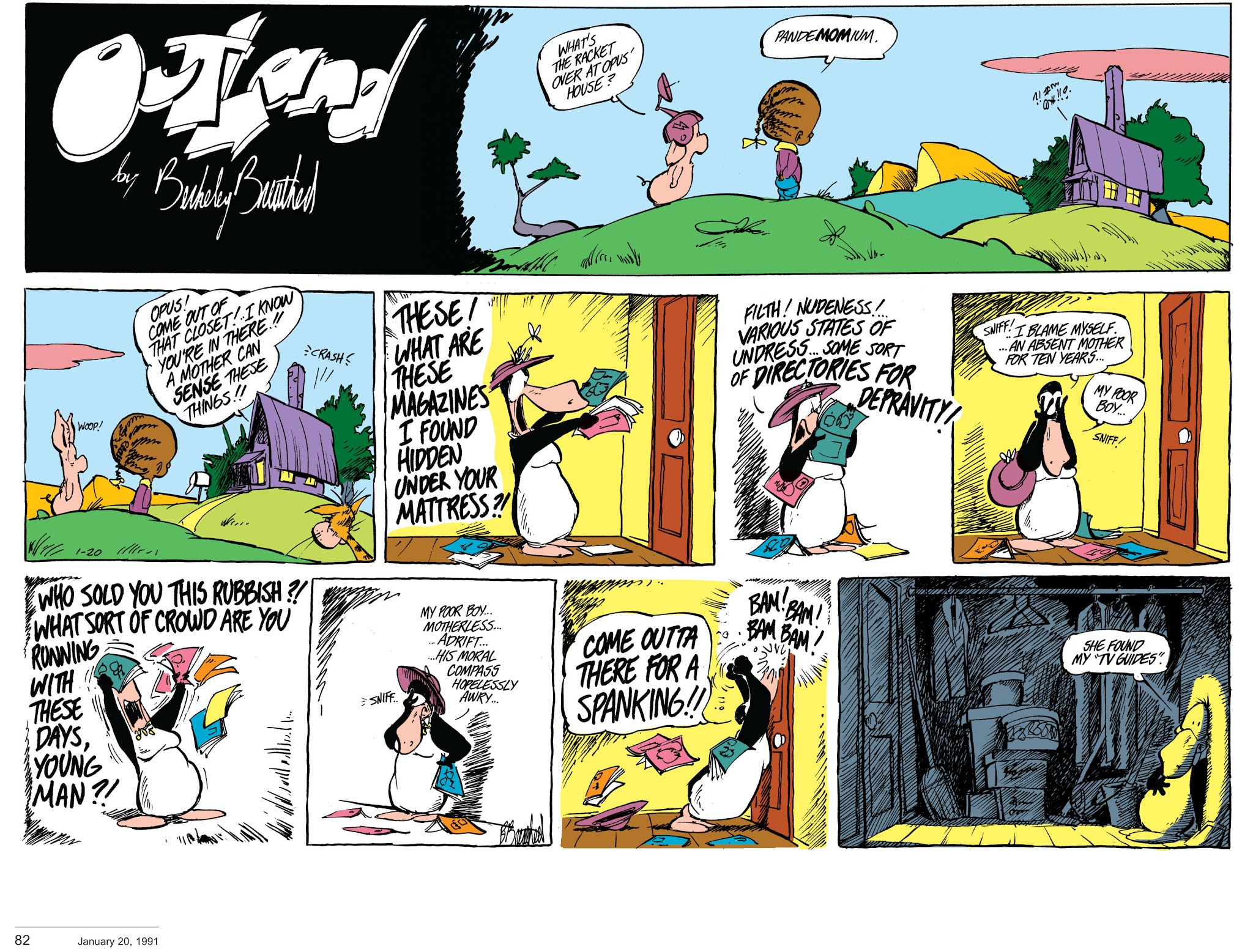 Read online Berkeley Breathed’s Outland comic -  Issue # TPB (Part 1) - 83