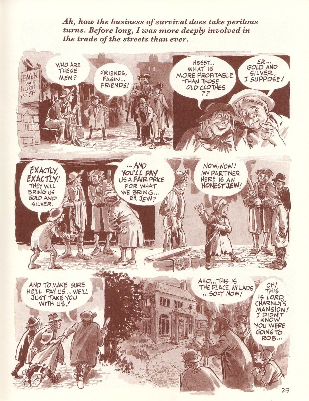 Read online Fagin the Jew comic -  Issue # TPB - 30
