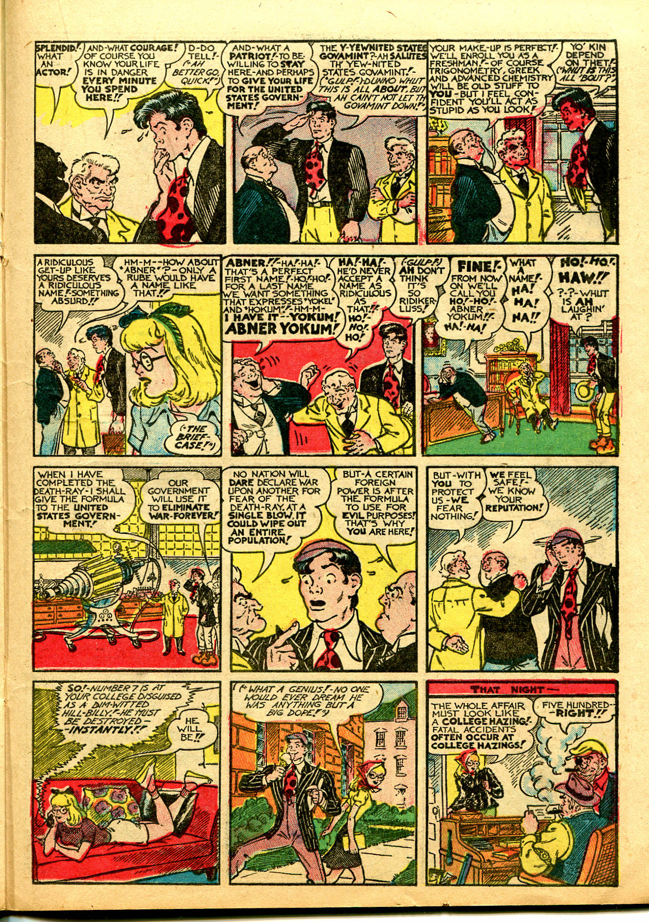 Read online Comics on Parade comic -  Issue #54 - 29
