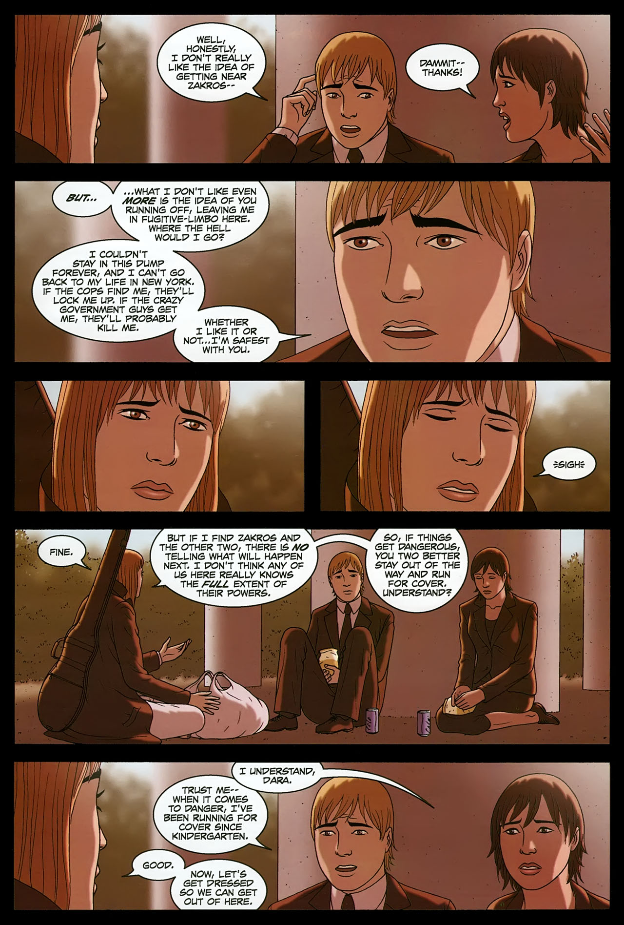 Read online The Sword comic -  Issue #7 - 10