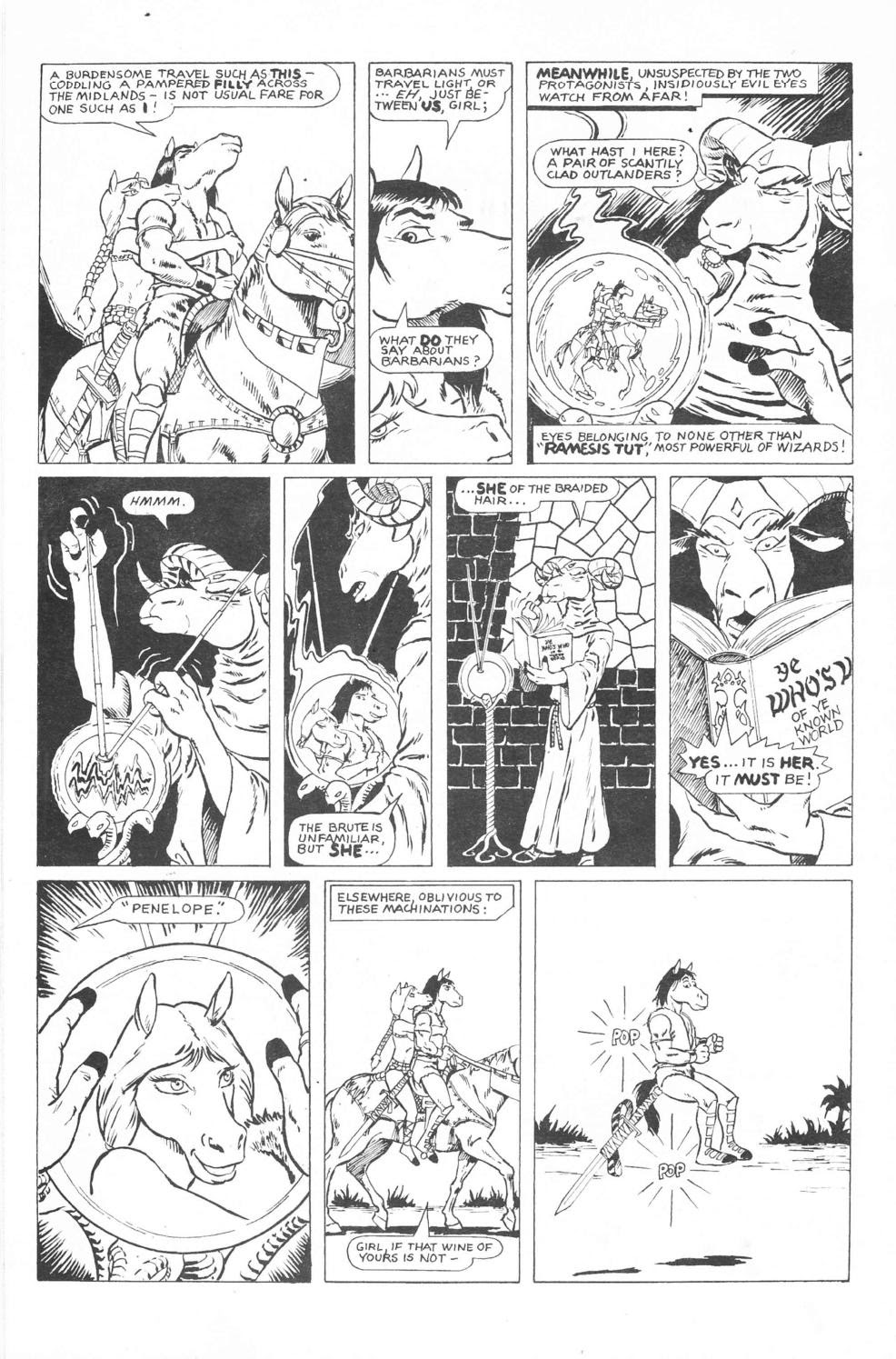 Read online Equine, The Uncivilized comic -  Issue #1 - 17