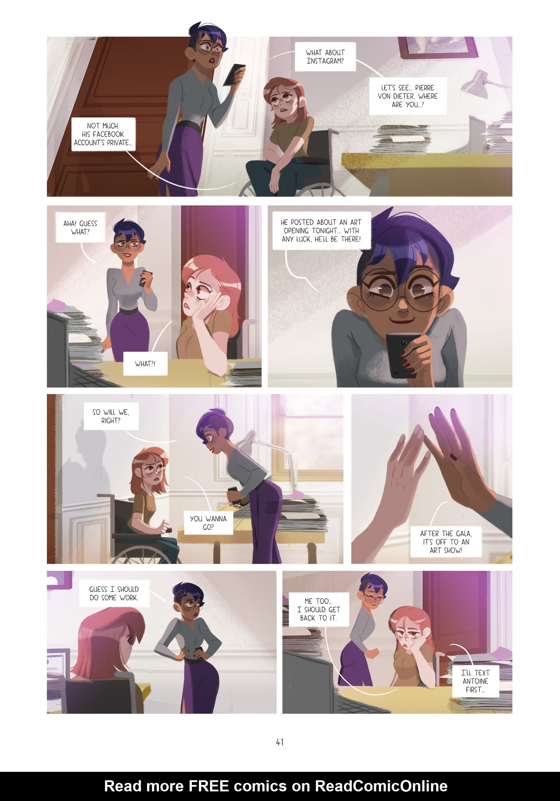 Read online Through Lya's Eyes comic -  Issue #3 - 40