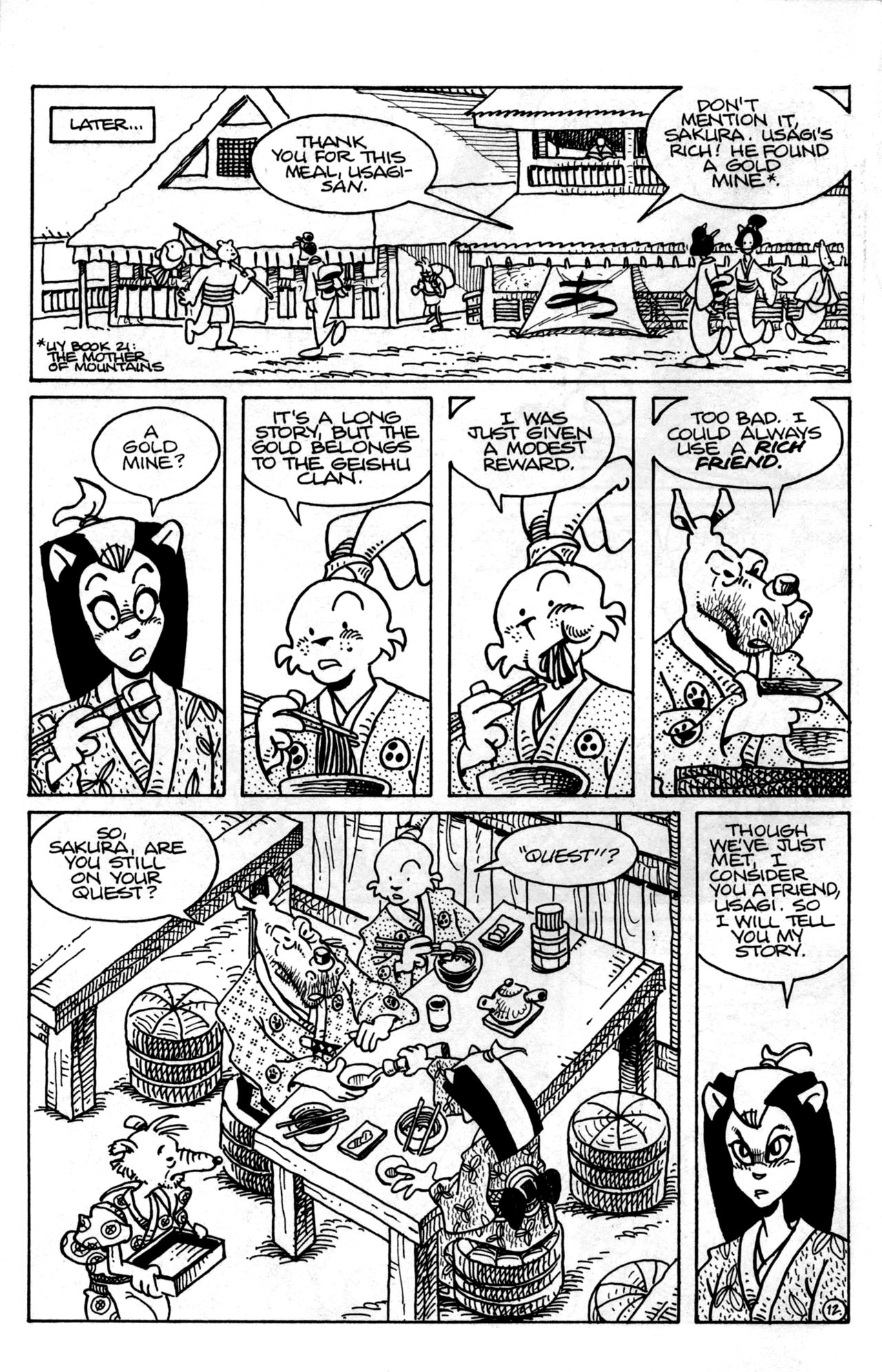 Read online Usagi Yojimbo (1996) comic -  Issue #111 - 14