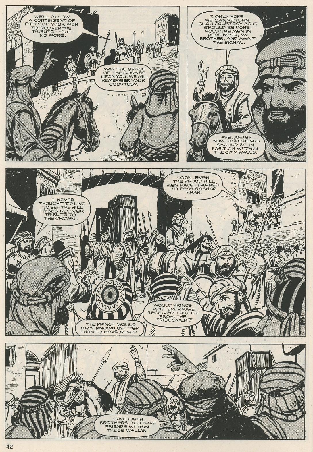 Read online The Savage Sword Of Conan comic -  Issue #124 - 42