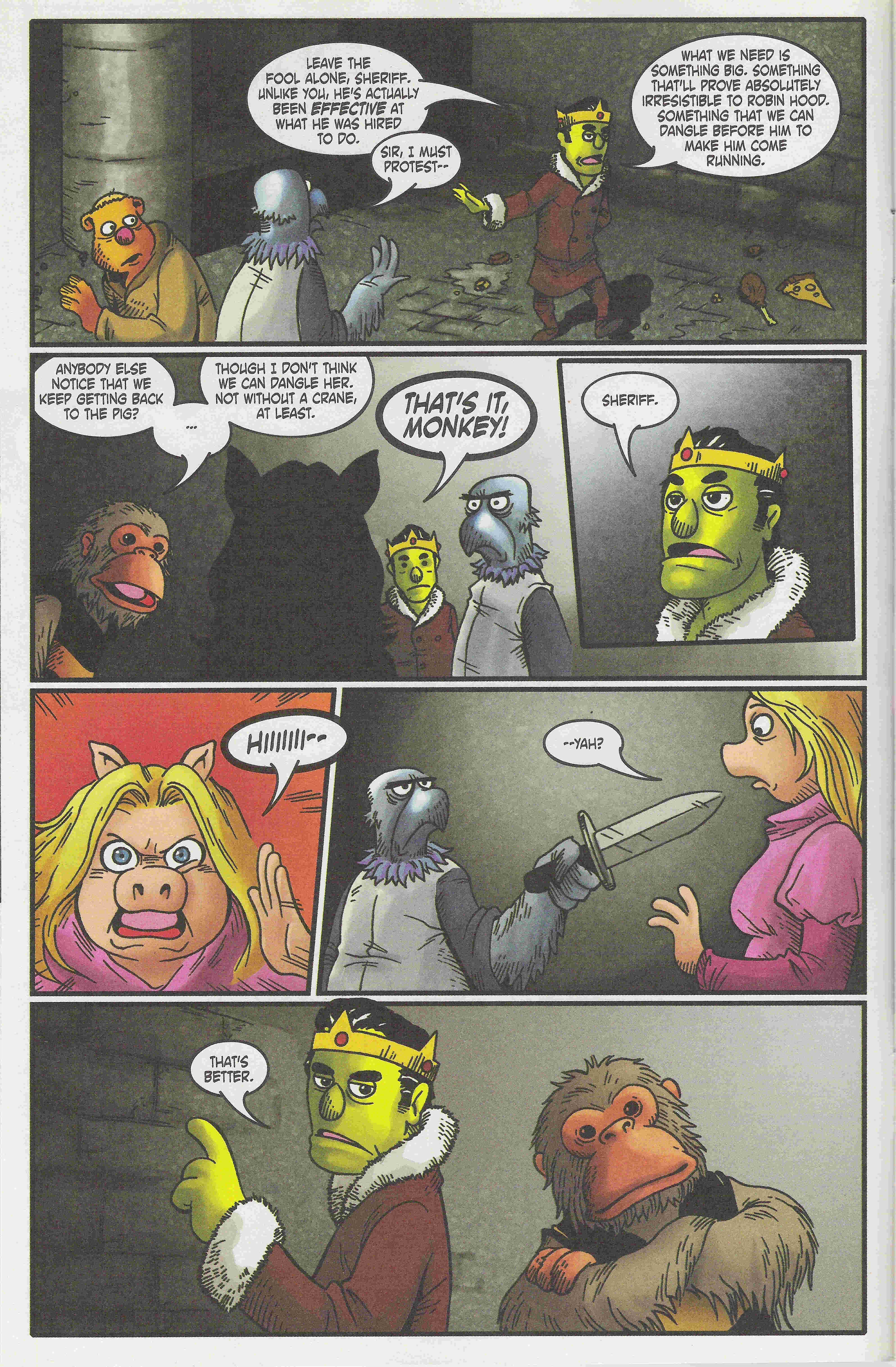 Read online Muppet Robin Hood comic -  Issue #3 - 9