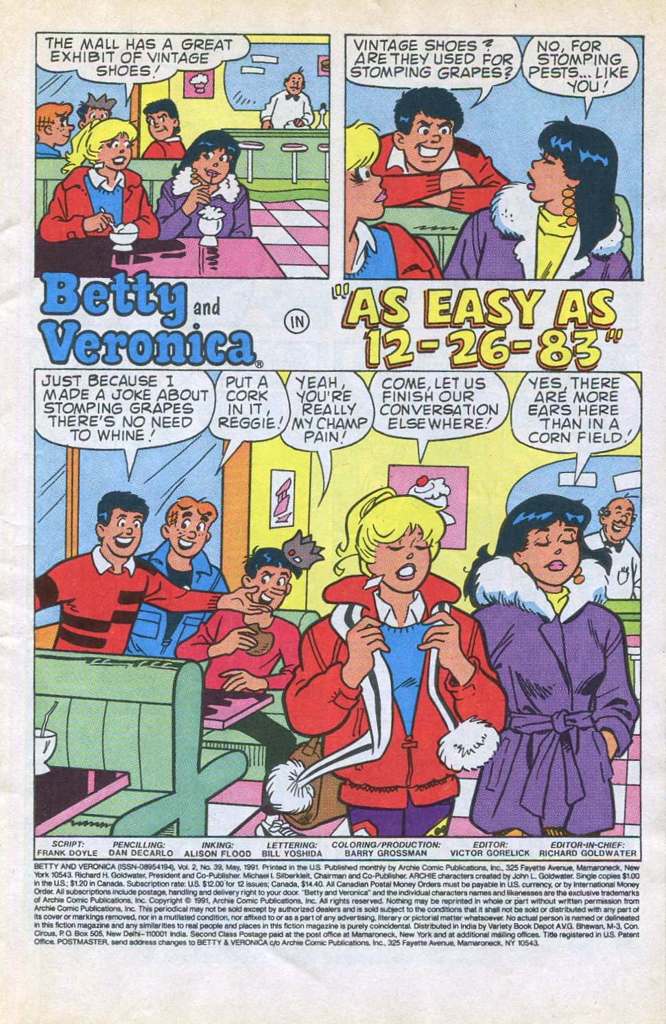 Read online Betty and Veronica (1987) comic -  Issue #39 - 3