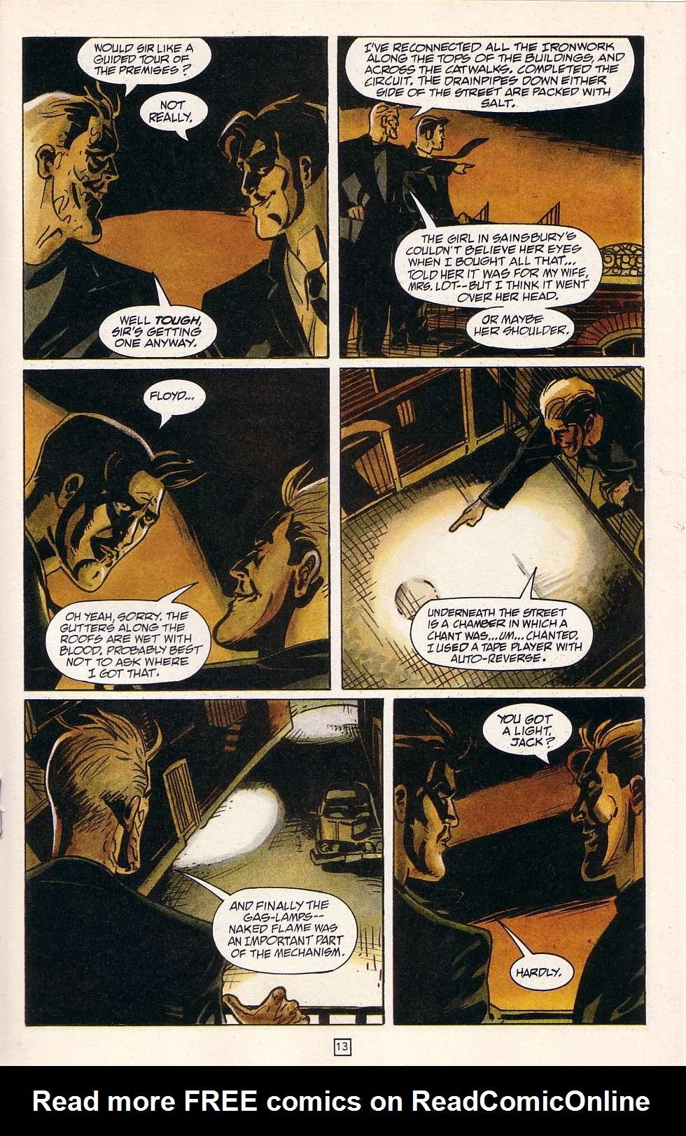 Read online Mobfire comic -  Issue #4 - 16