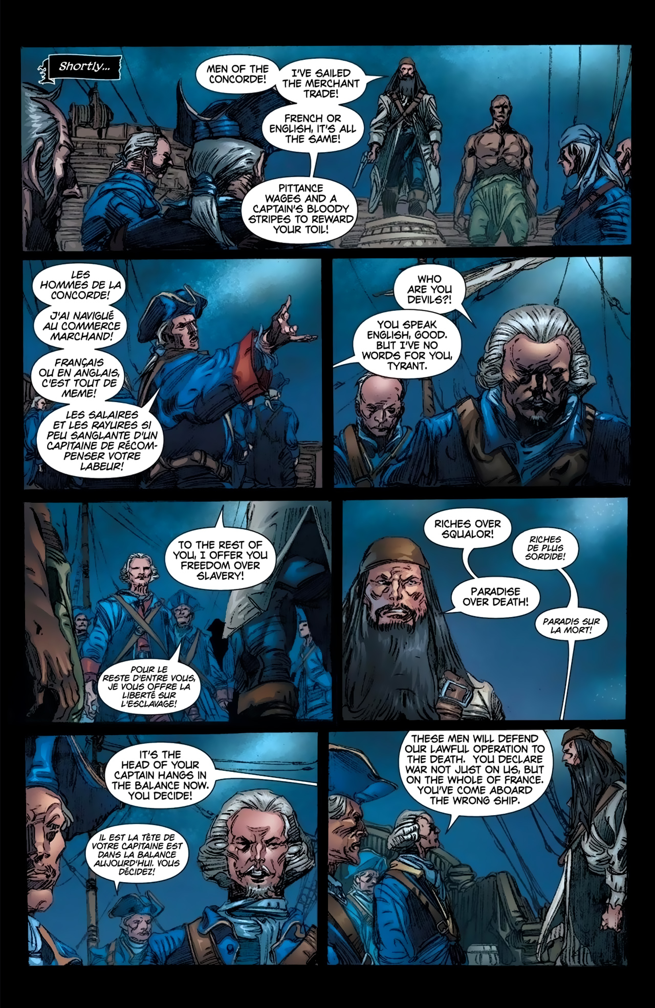 Read online Blackbeard: Legend of the Pyrate King comic -  Issue #4 - 23