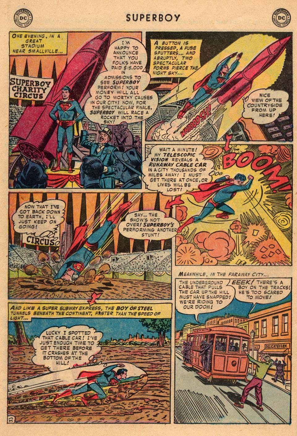 Read online Superboy (1949) comic -  Issue #21 - 28