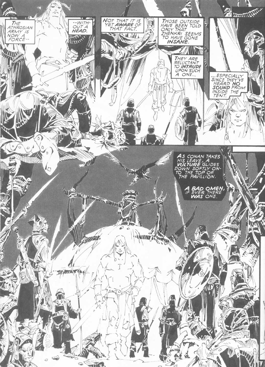 Read online The Savage Sword Of Conan comic -  Issue #228 - 36