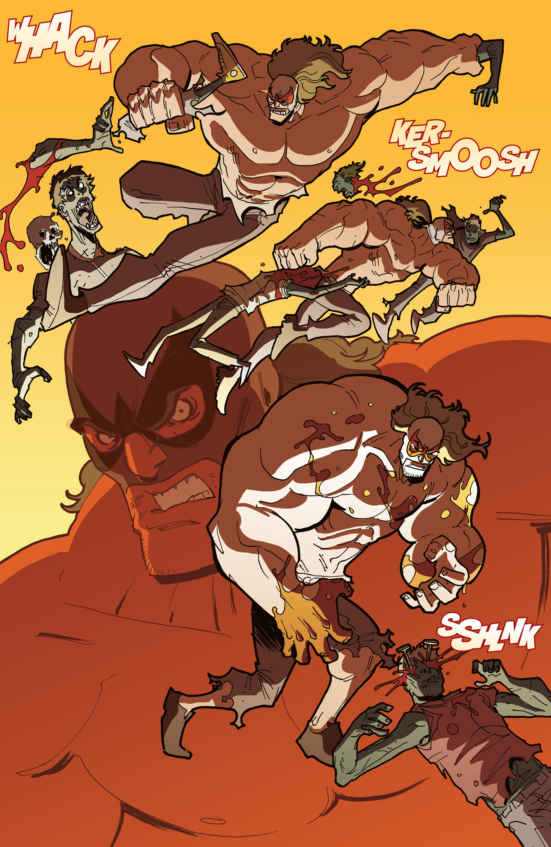 Read online Fanboys vs. Zombies comic -  Issue #19 - 20