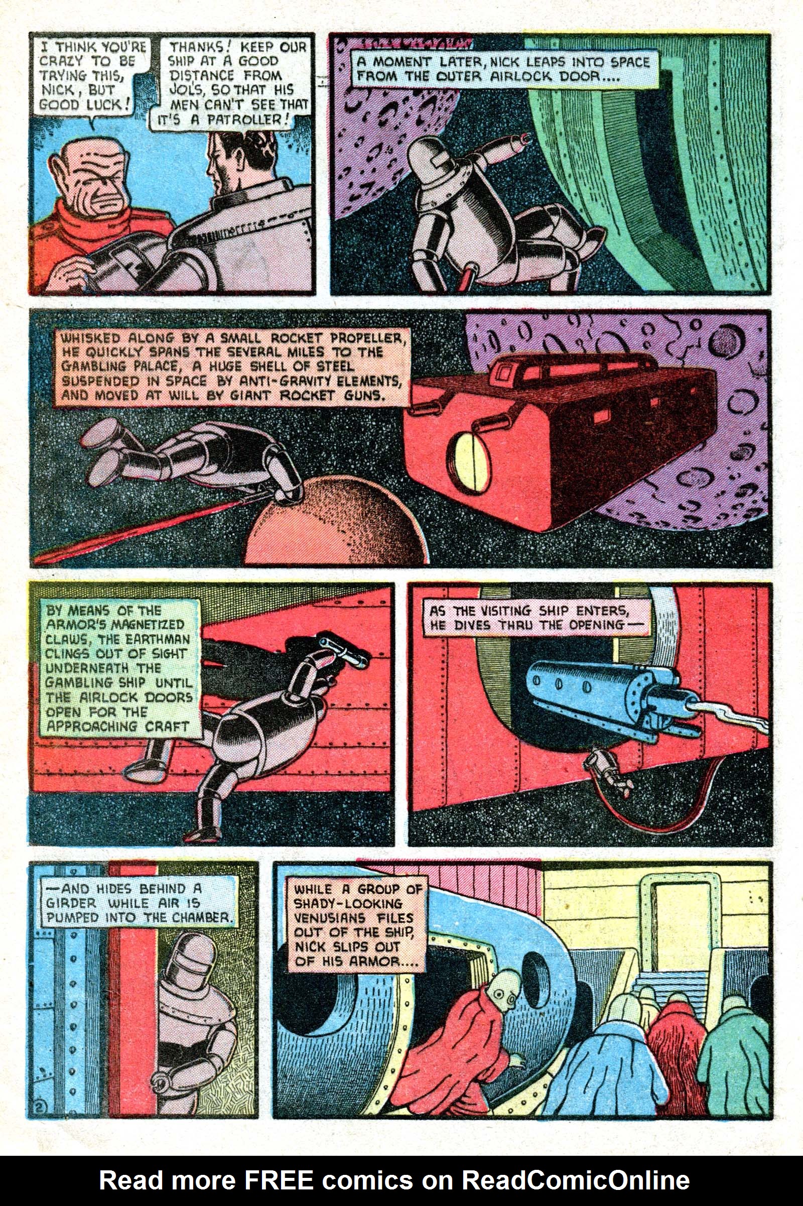 Read online Amazing Mystery Funnies comic -  Issue #22 - 11