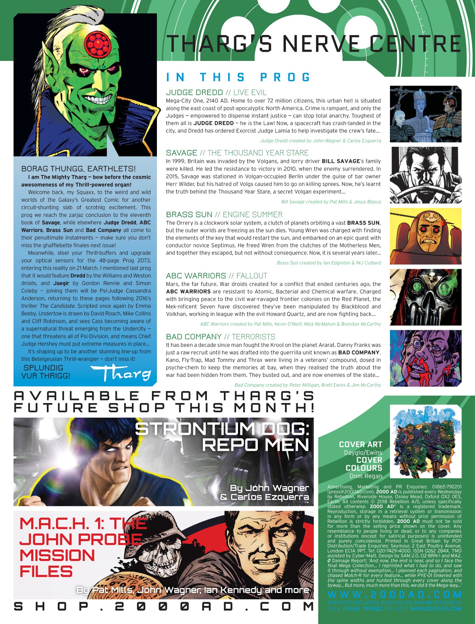 Read online 2000 AD comic -  Issue #2071 - 2