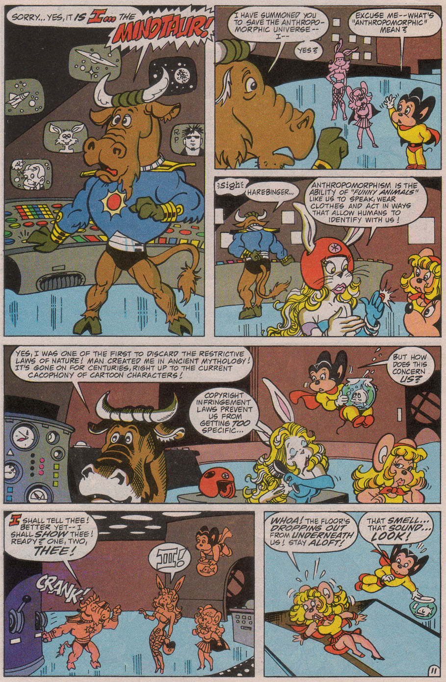 Read online Mighty Mouse comic -  Issue #4 - 16