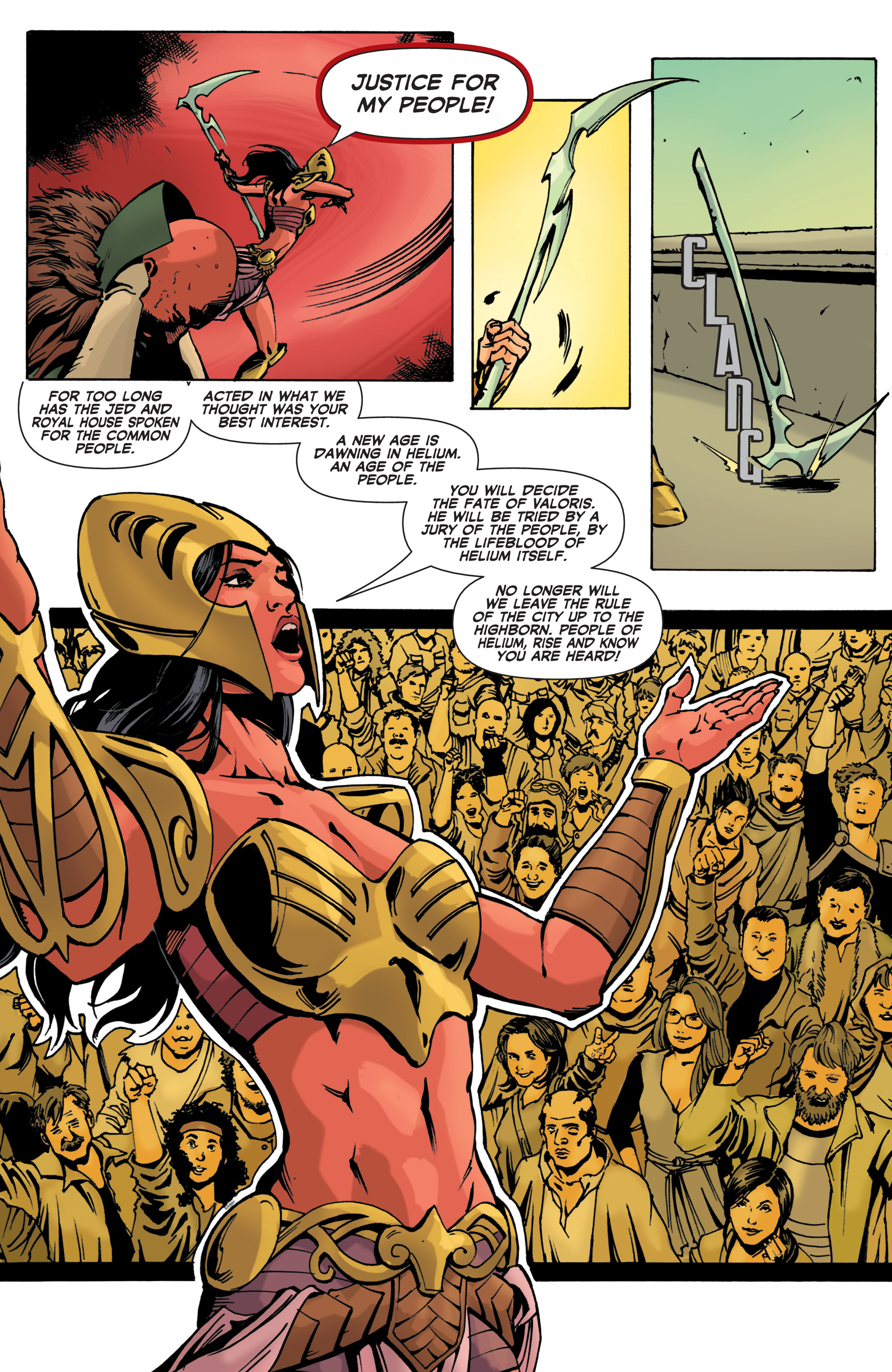 Read online Dejah Thoris comic -  Issue #6 - 21