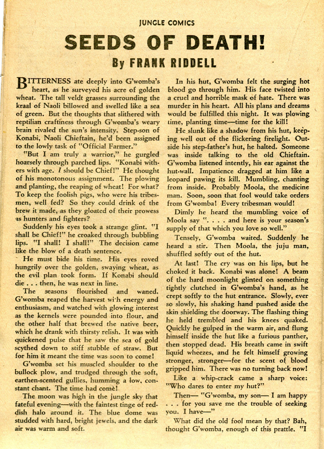 Read online Jungle Comics comic -  Issue #84 - 35
