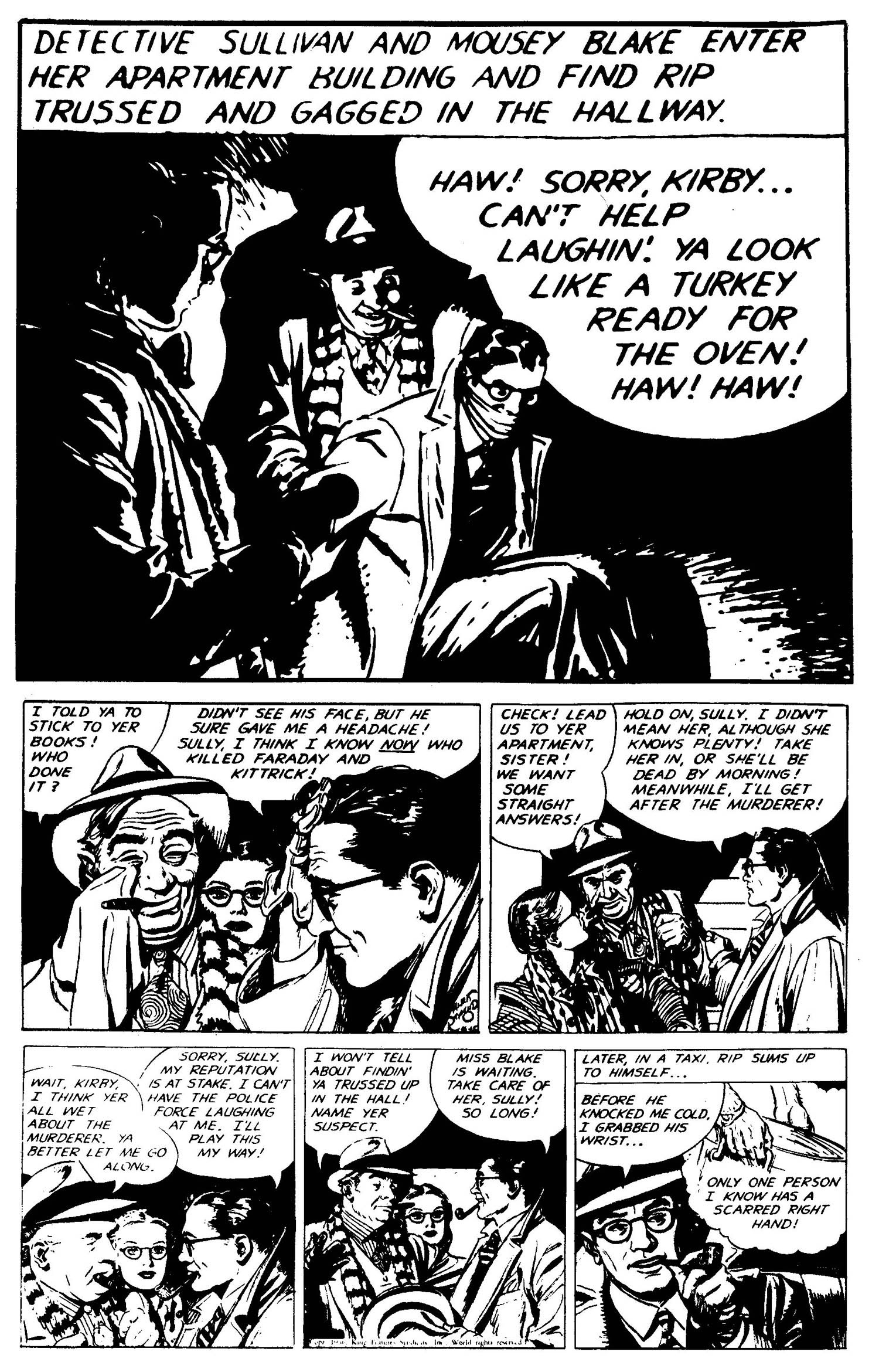 Read online Official Rip Kirby comic -  Issue #1 - 33