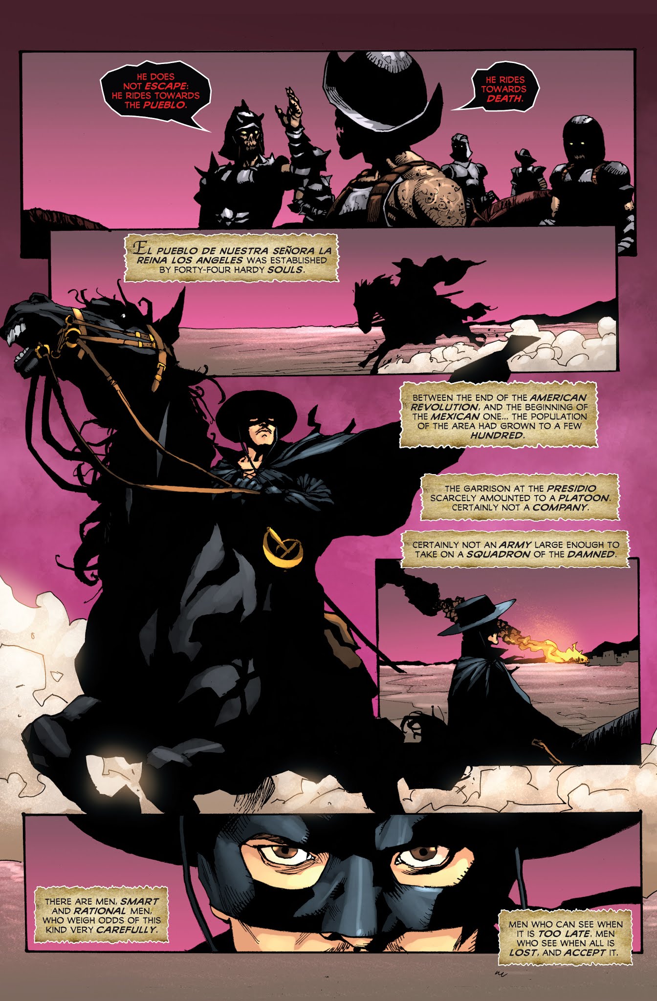 Read online Zorro: Swords of Hell comic -  Issue #1 - 19