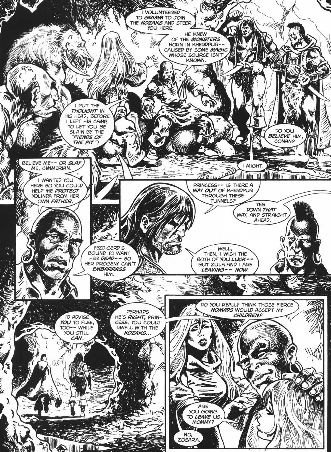 Read online The Savage Sword Of Conan comic -  Issue #235 - 52