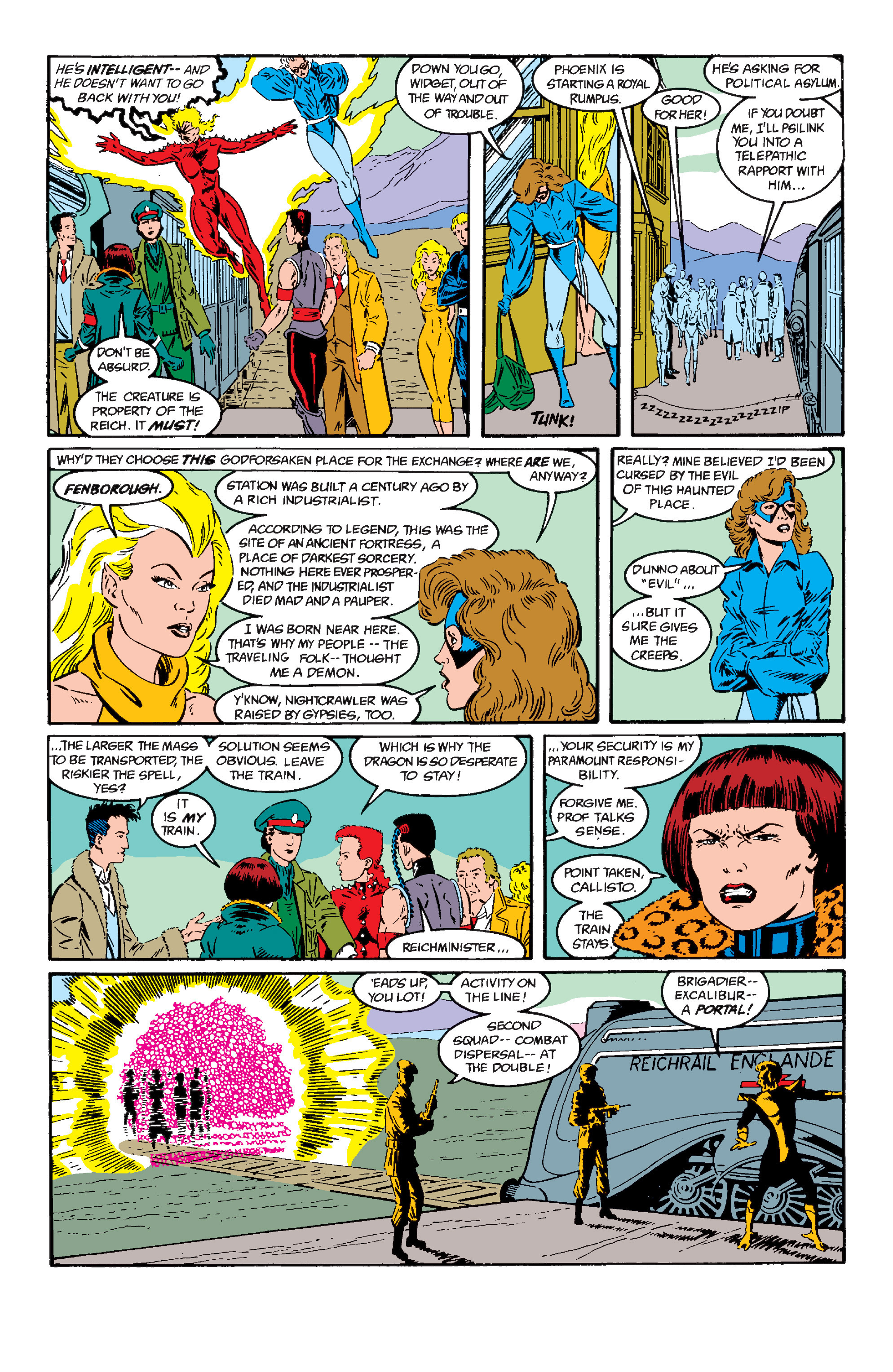 Read online Excalibur (1988) comic -  Issue #11 - 21