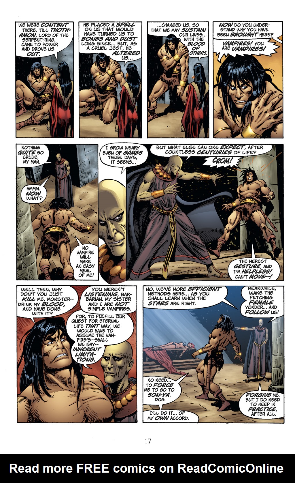 Read online The Chronicles of Conan comic -  Issue # TPB 7 (Part 1) - 17