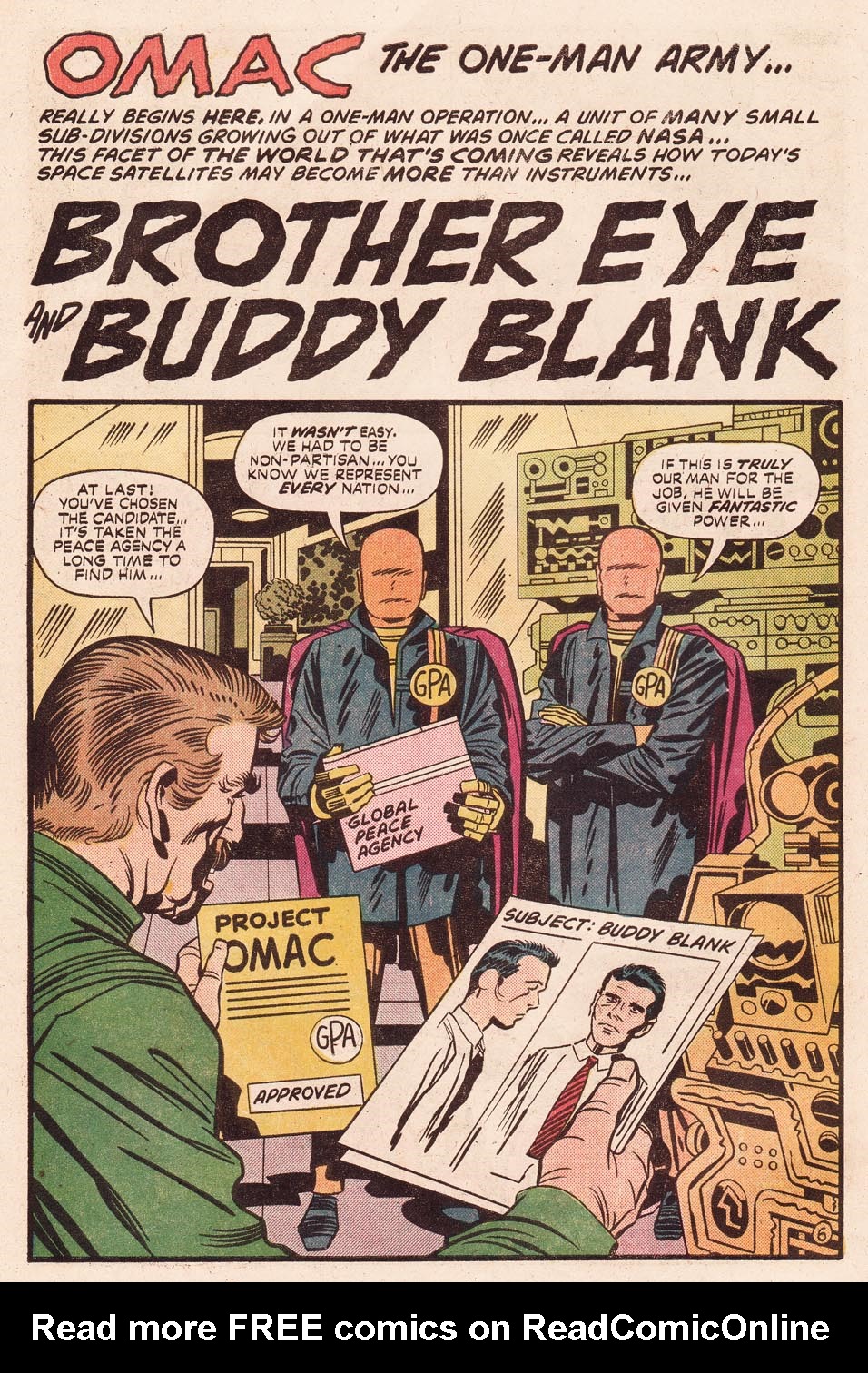 Read online OMAC (1974) comic -  Issue #1 - 7