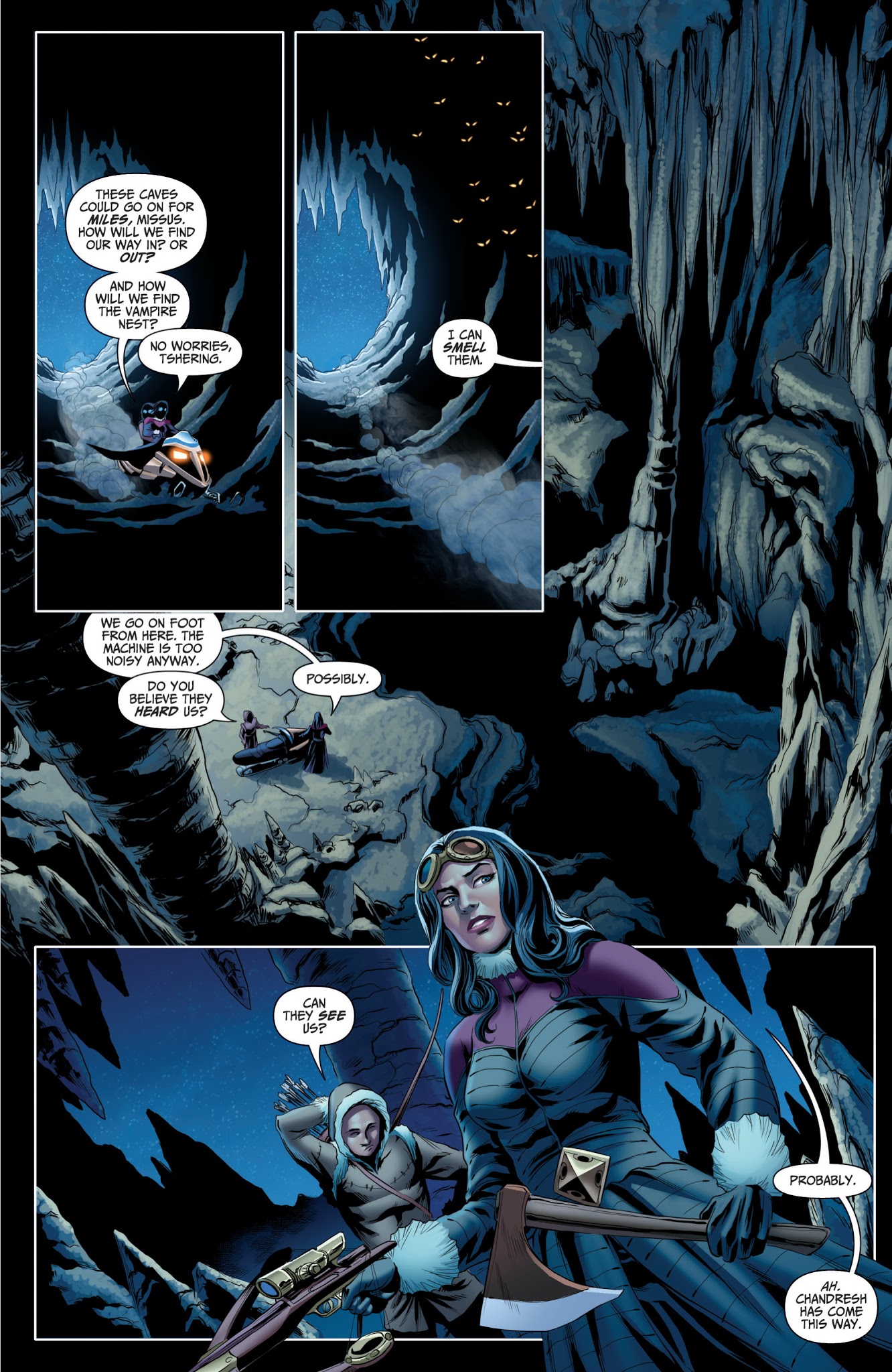 Read online Van Helsing vs. Werewolf comic -  Issue # _TPB 1 - 102