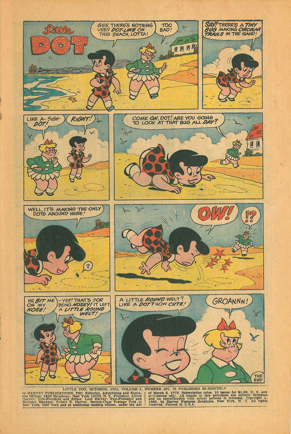 Read online Little Dot (1953) comic -  Issue #107 - 3