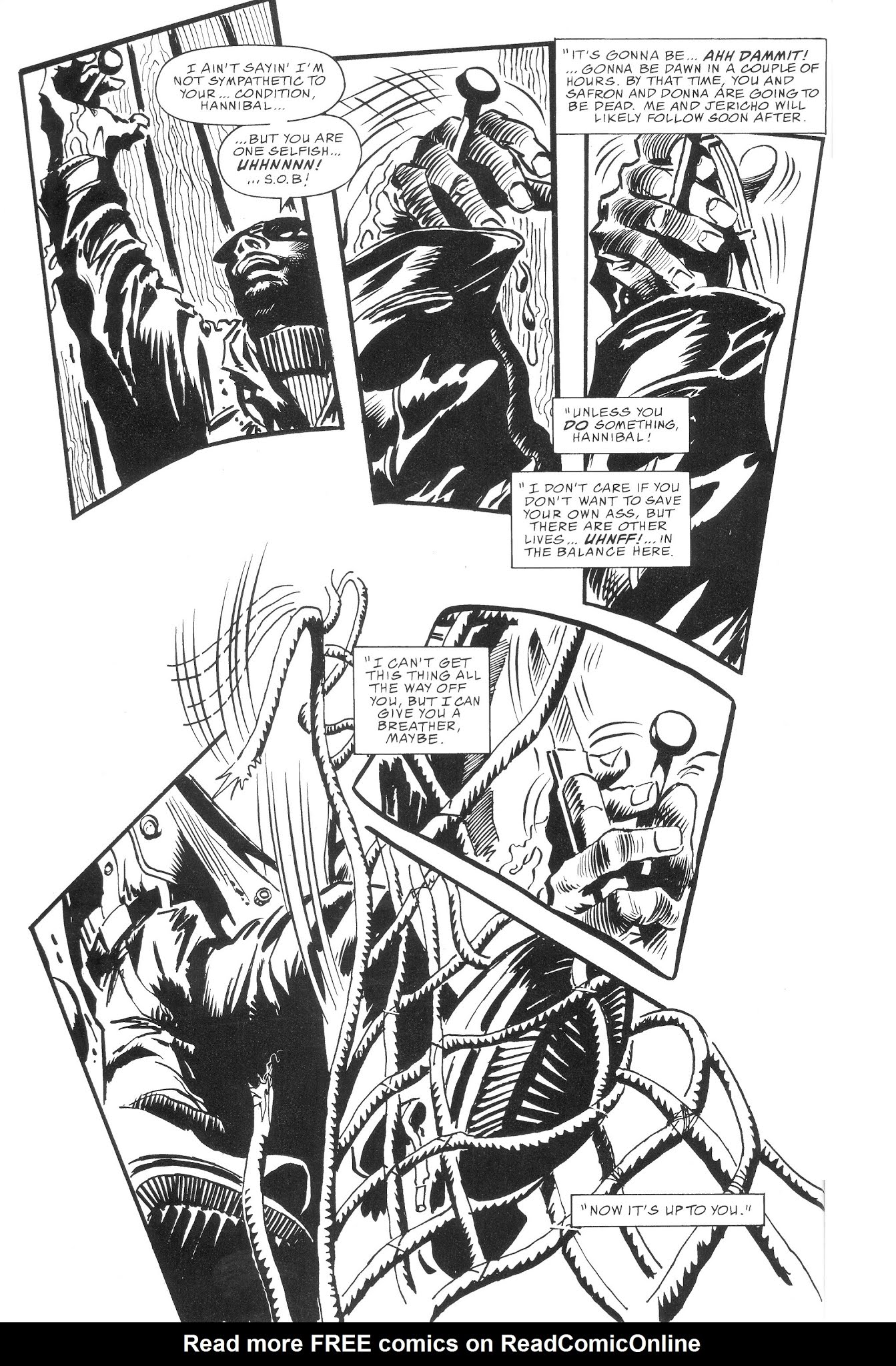 Read online Blade: Black & White comic -  Issue # TPB - 136