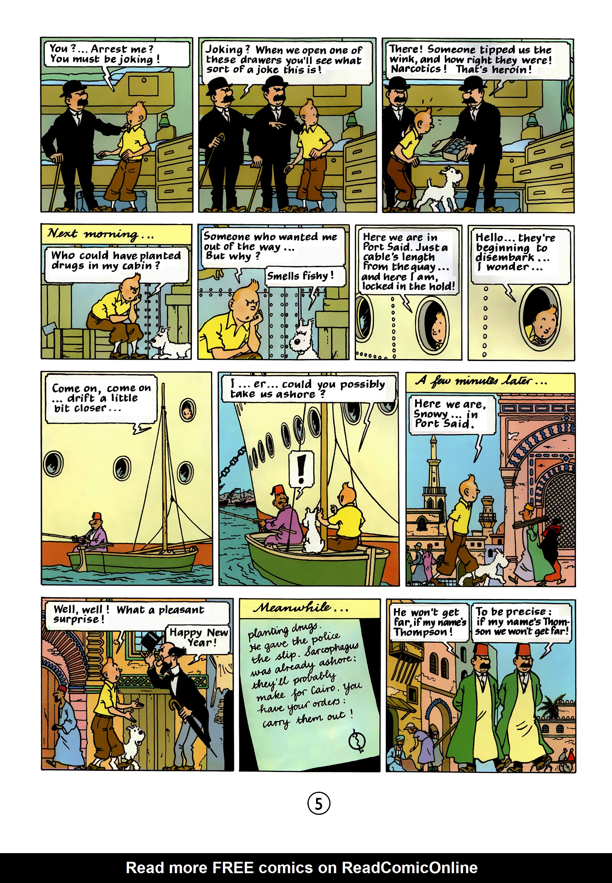 Read online The Adventures of Tintin comic -  Issue #4 - 8