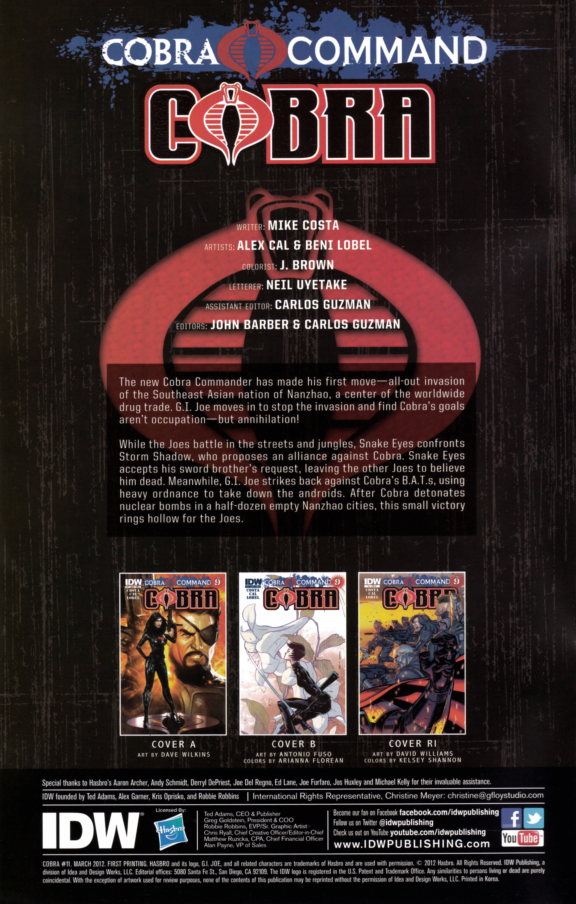 Read online G.I. Joe Cobra (2011) comic -  Issue #11 - 3