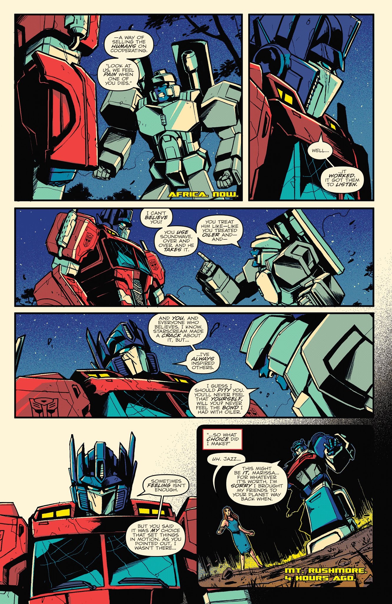 Read online Optimus Prime comic -  Issue #24 - 18