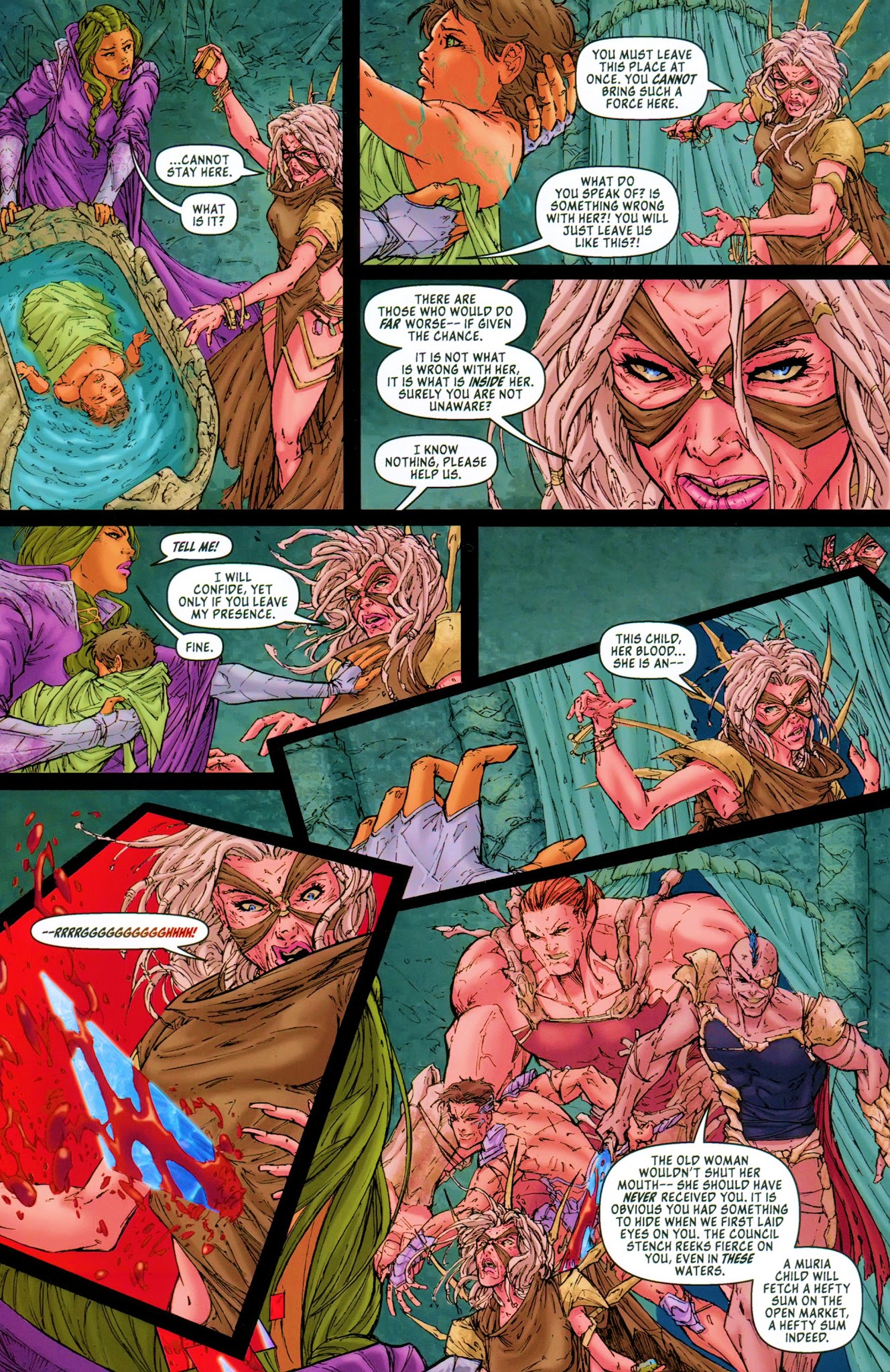 Read online Michael Turner's Fathom: The Elite Saga comic -  Issue #1 - 9
