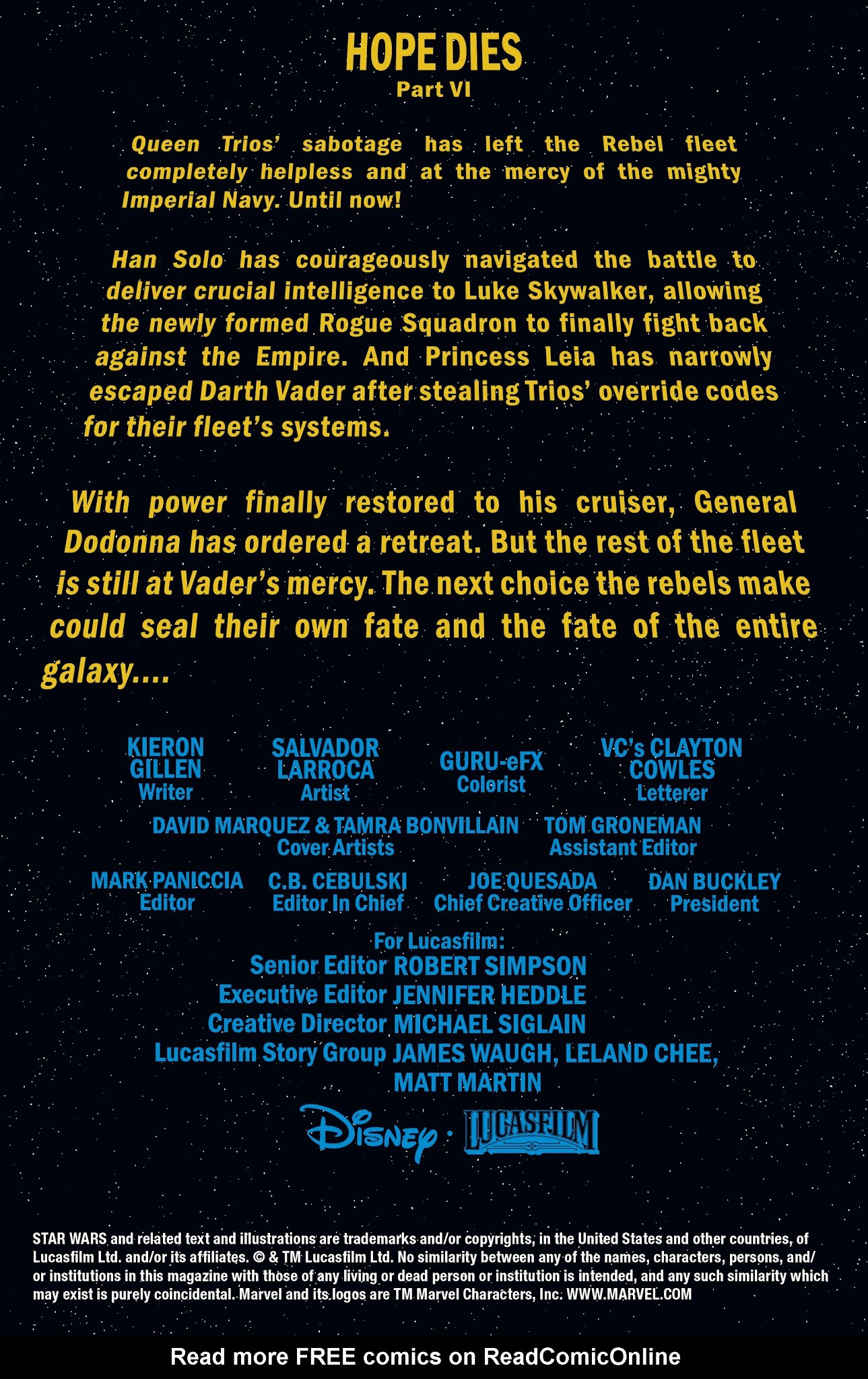 Read online Star Wars (2015) comic -  Issue #55 - 2