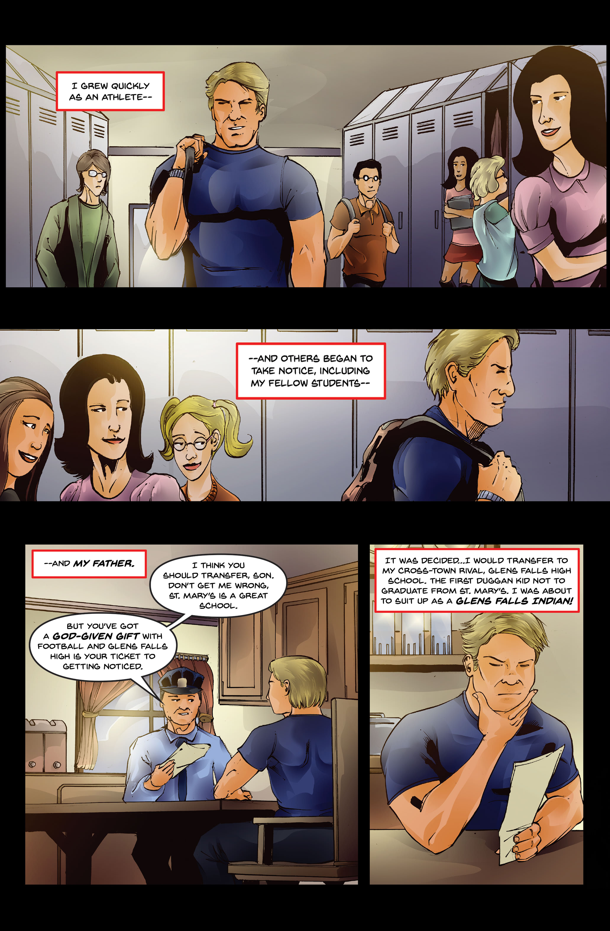 Read online Hacksaw Jim Duggan comic -  Issue #1 - 14