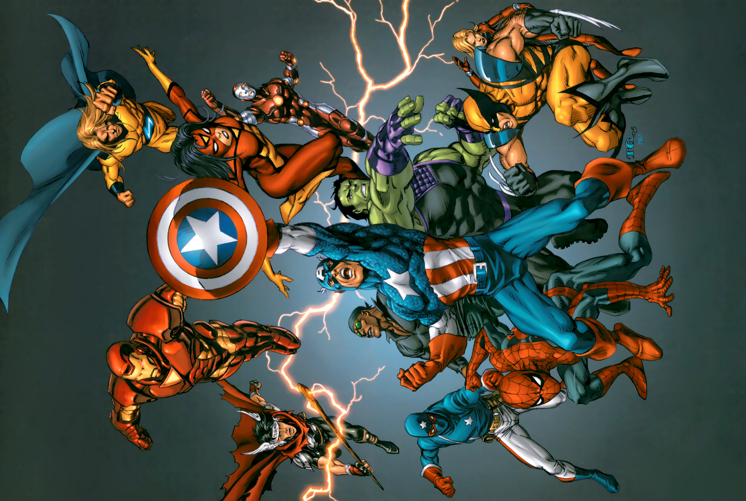 Read online New Avengers Poster Book comic -  Issue # Full - 6