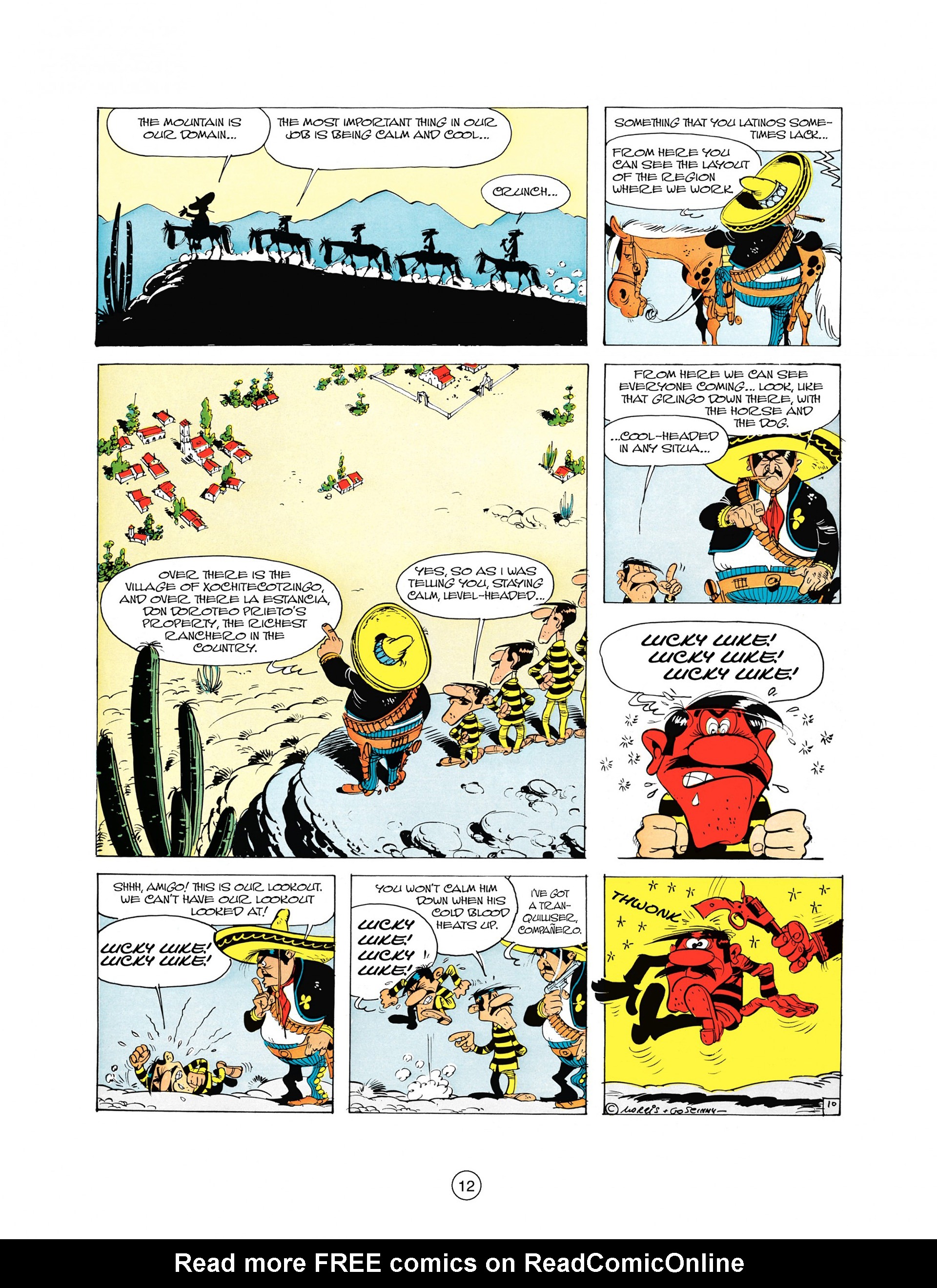 Read online A Lucky Luke Adventure comic -  Issue #10 - 12
