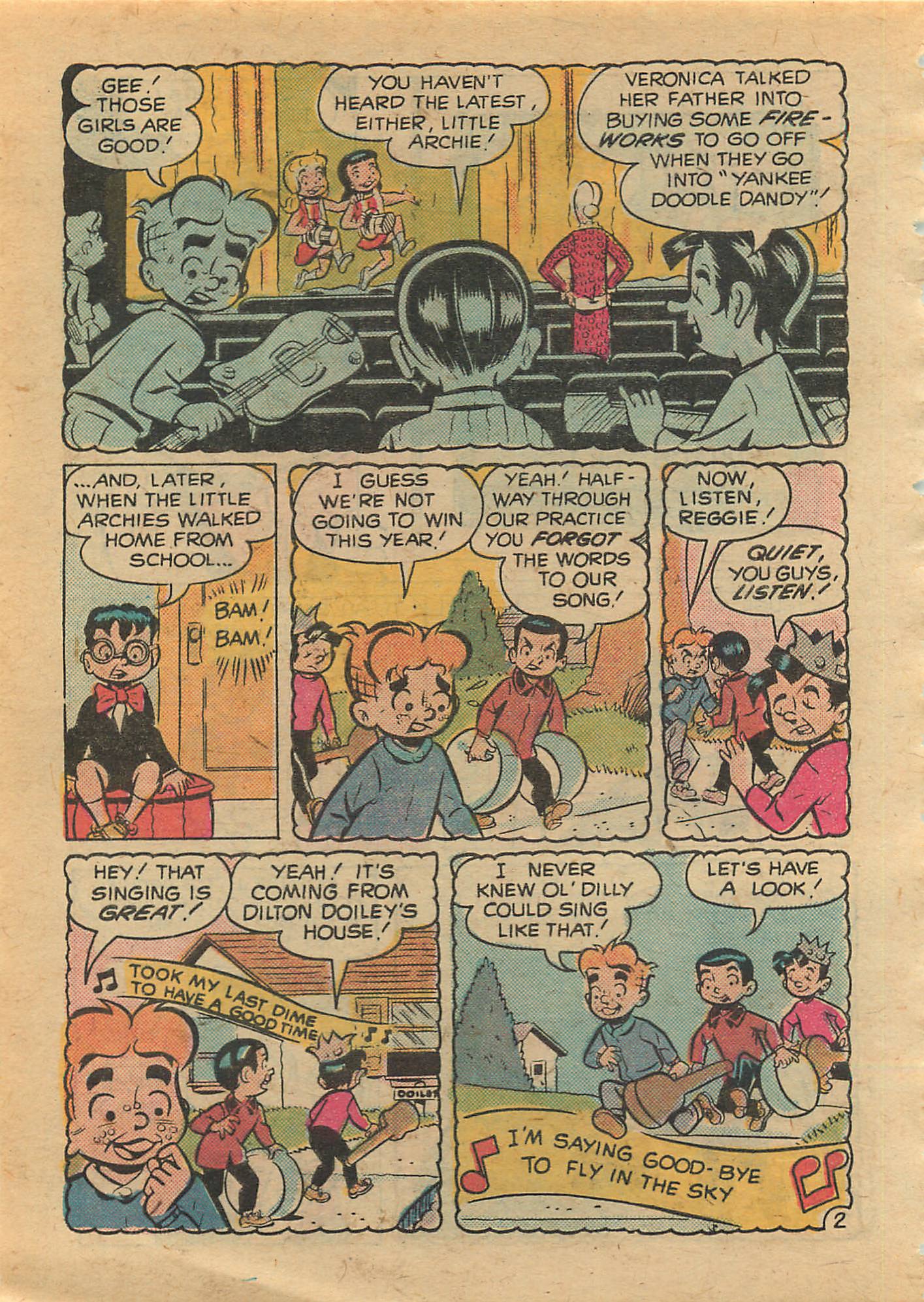 Read online Little Archie Comics Digest Magazine comic -  Issue #1 - 137