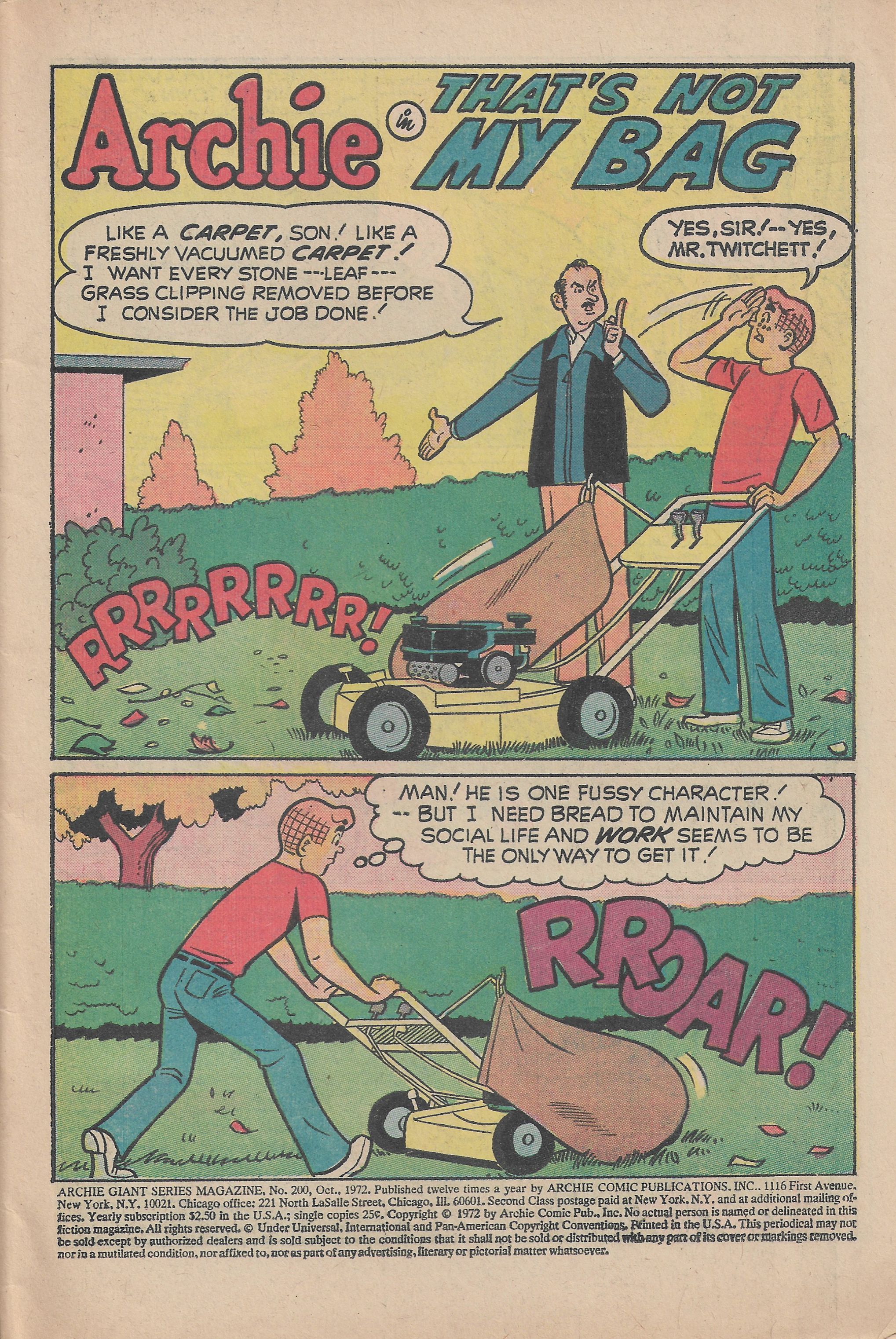 Read online Archie Giant Series Magazine comic -  Issue #200 - 3