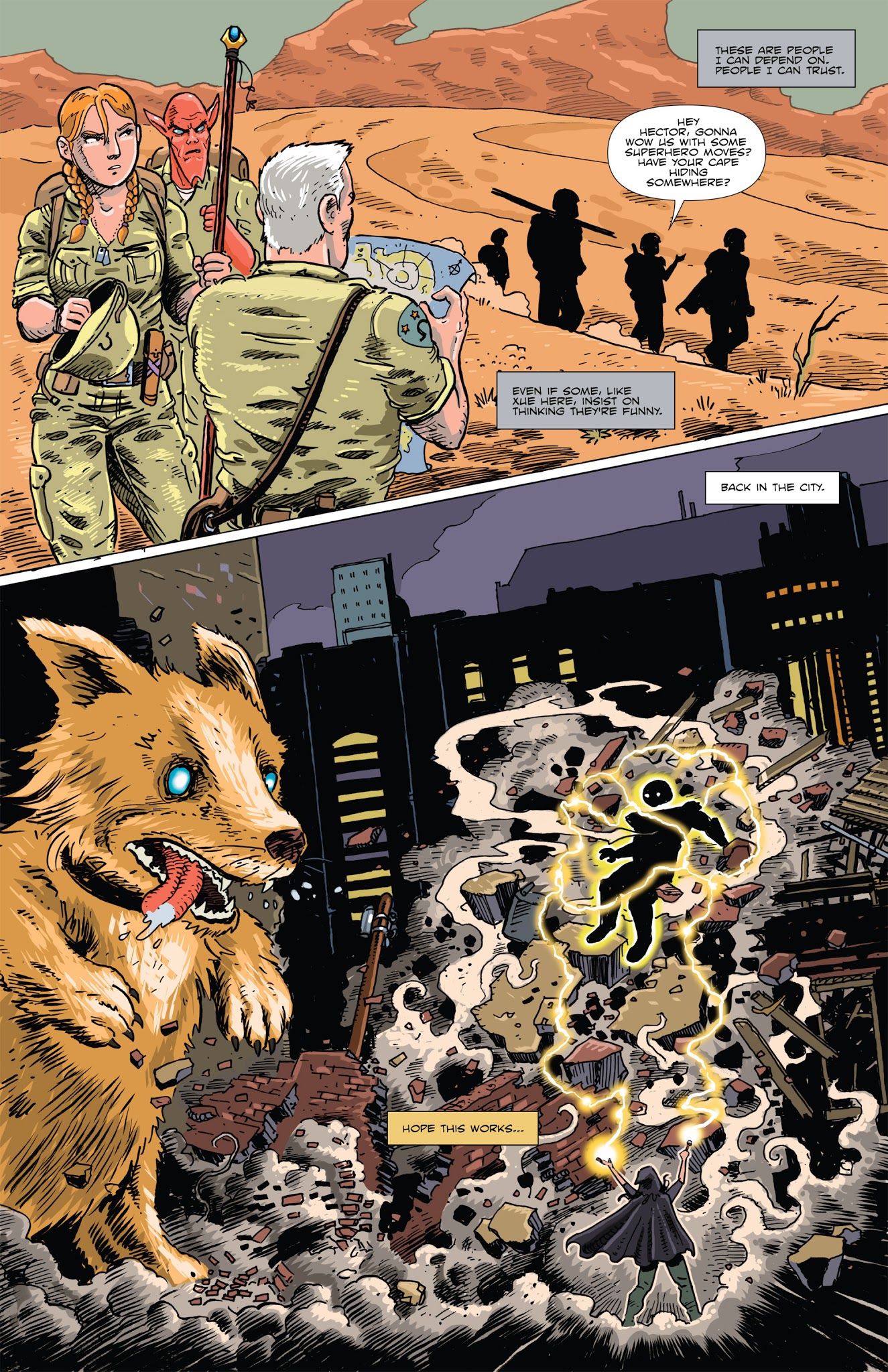 Read online Amelia Cole and the Hidden War comic -  Issue # TPB - 9