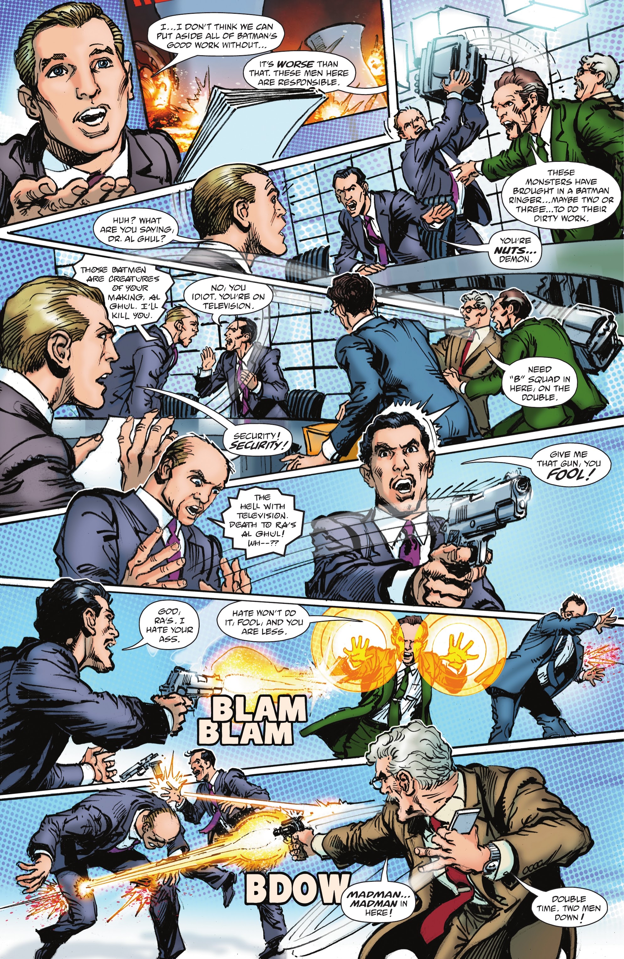 Read online Batman Vs. Ra's al Ghul comic -  Issue #6 - 12