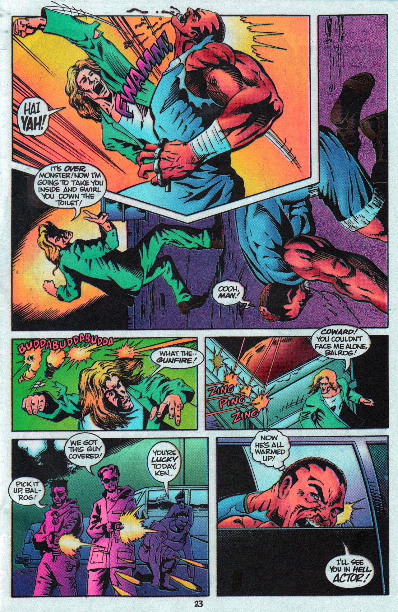 Read online The Best of Street Fighter comic -  Issue #1 - 29