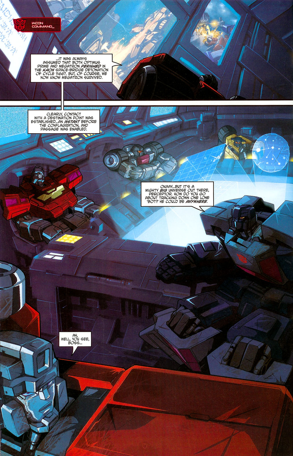 Read online Transformers War Within: "The Age of Wrath" comic -  Issue #3 - 10
