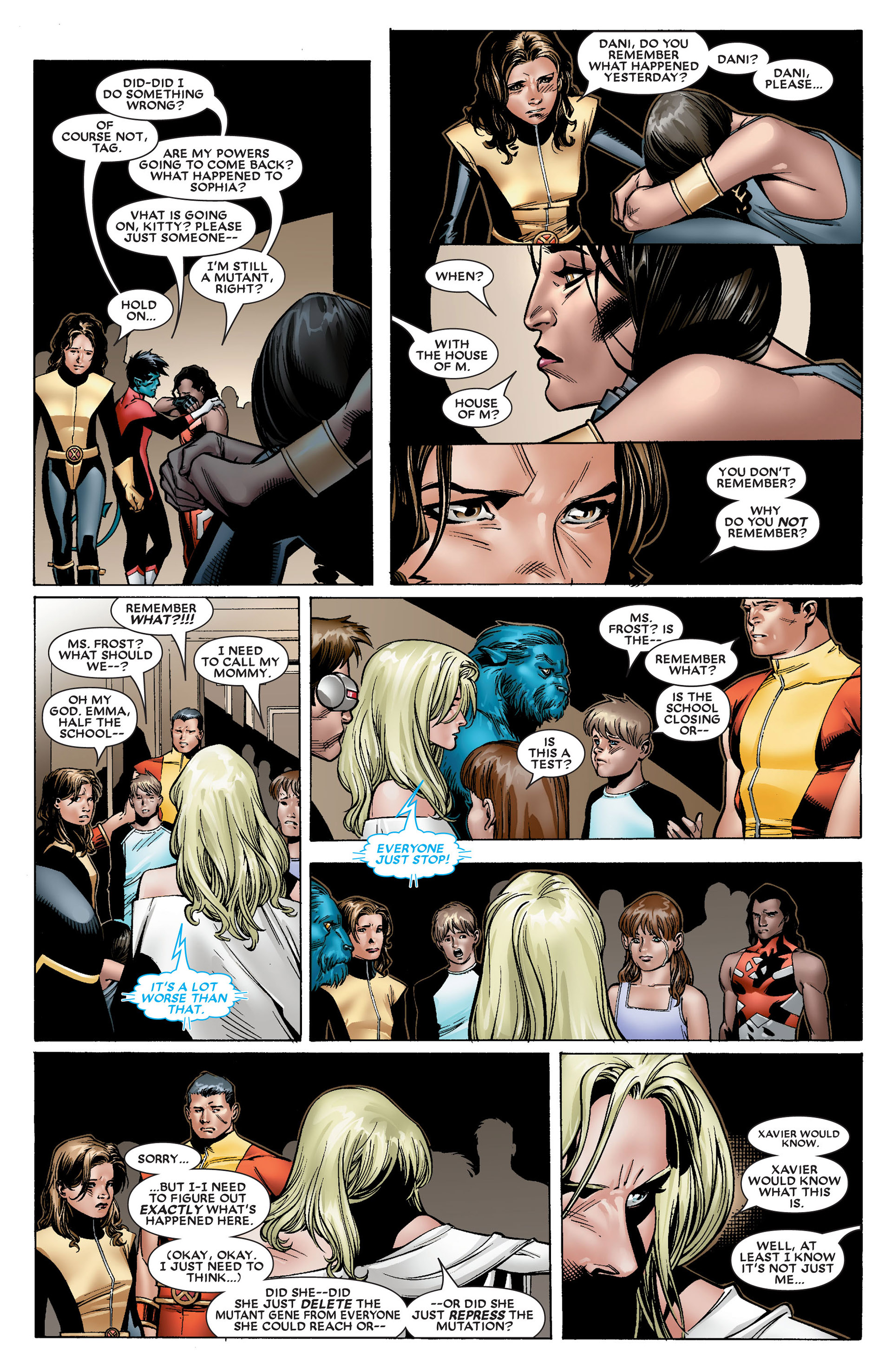 Read online House of M (2005) comic -  Issue #8 - 14