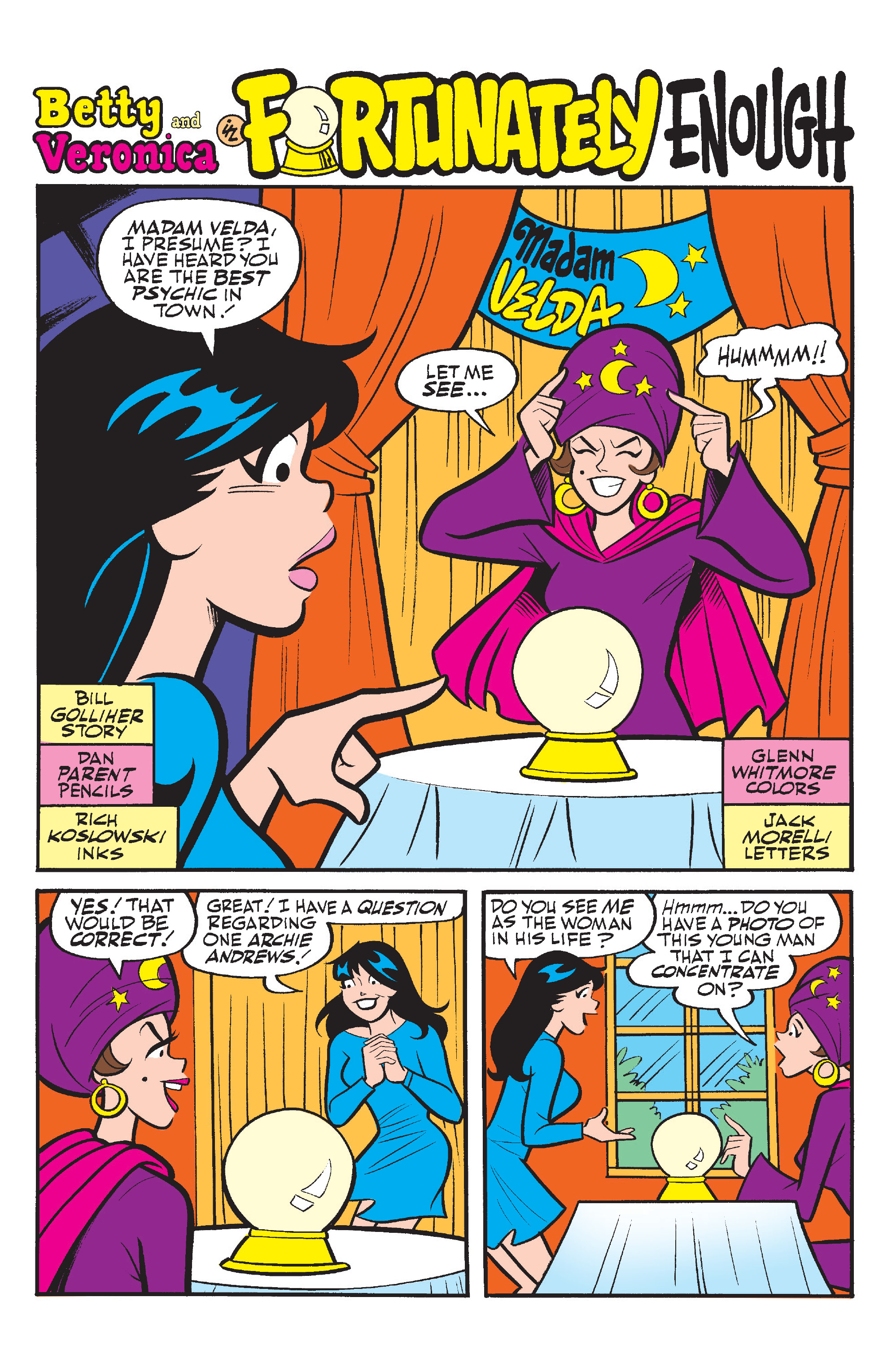 Read online Betty & Veronica Best Friends Forever: At Movies comic -  Issue #7 - 8