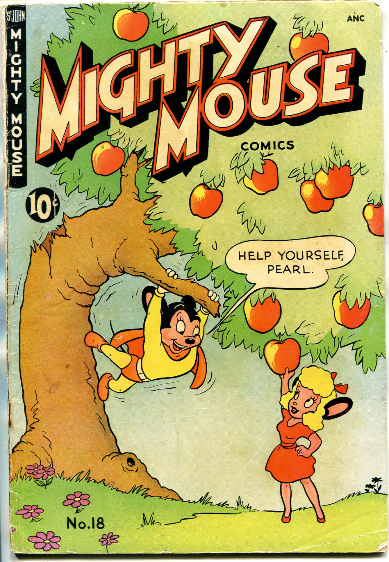 Read online Paul Terry's Mighty Mouse Comics comic -  Issue #18 - 1