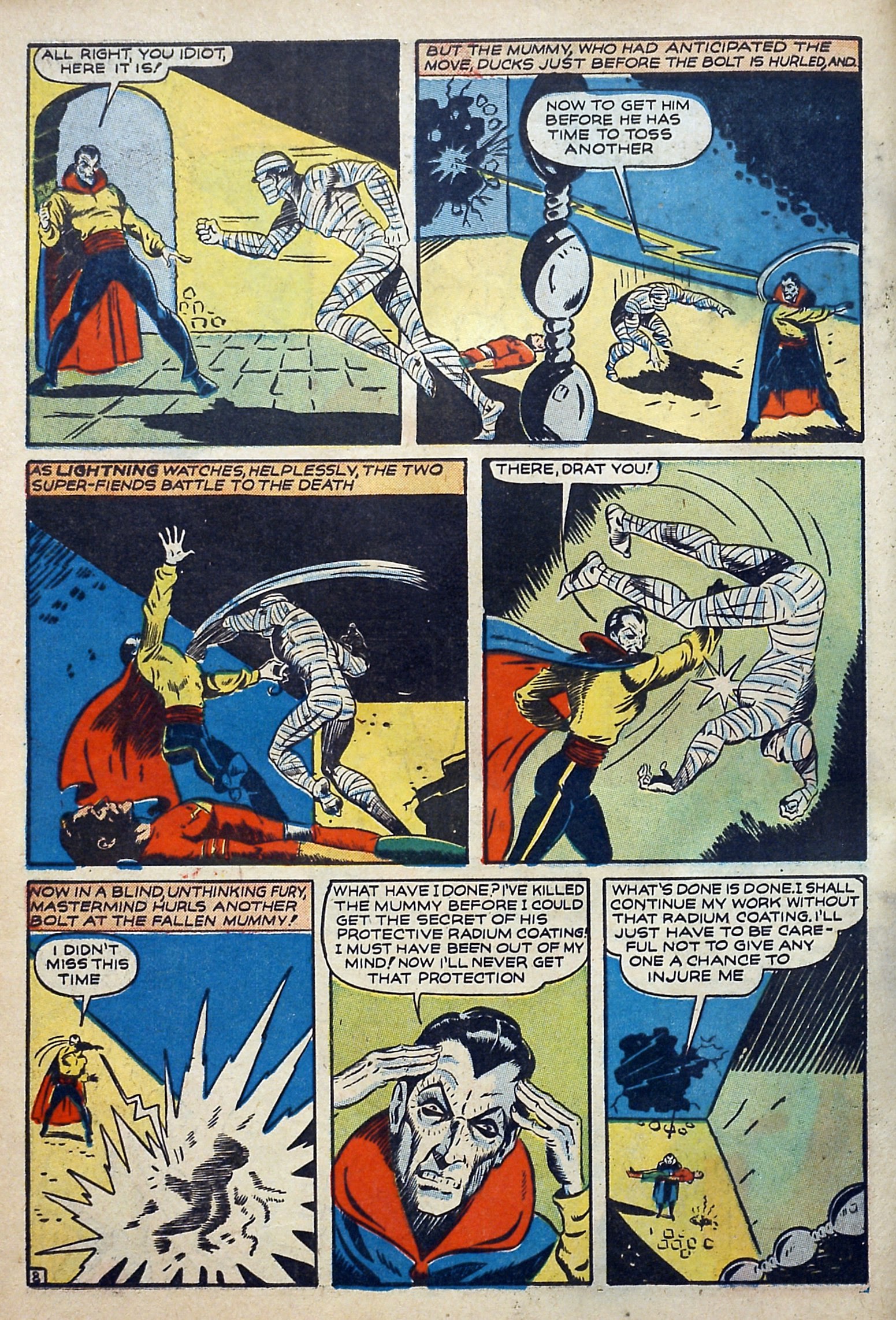 Read online Lightning Comics comic -  Issue #7 - 10