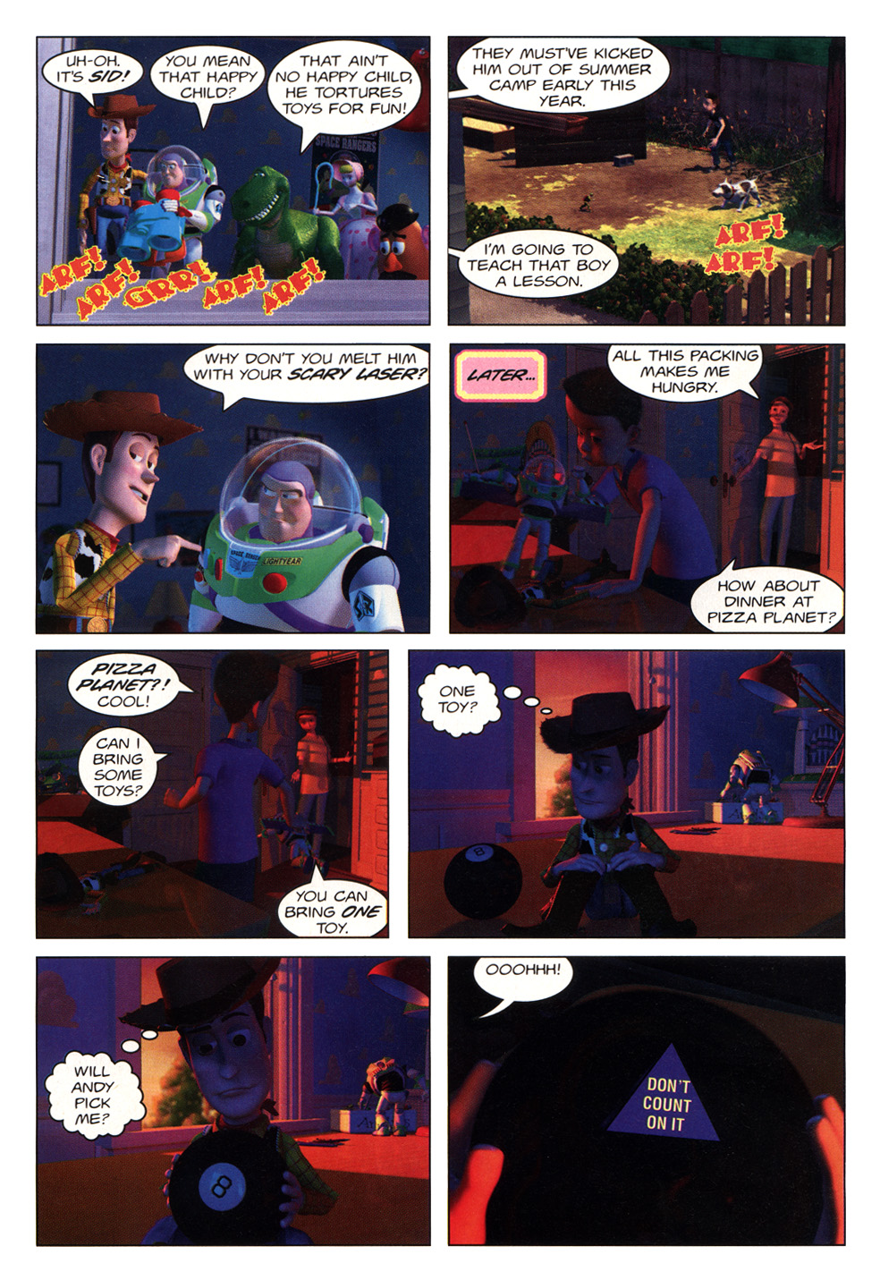 Read online Disney's Toy Story comic -  Issue #1 - 11